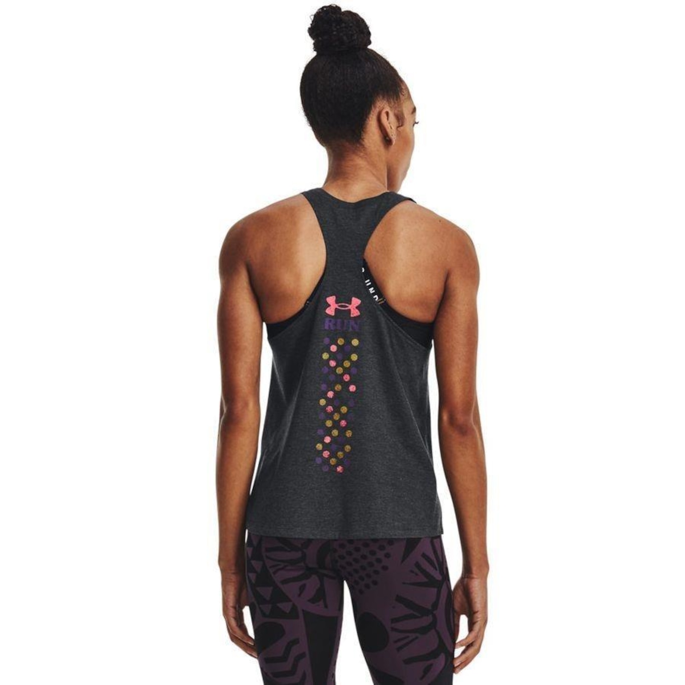 Camiseta Regata Under Armour Run In Peace Tank - Feminina - Foto 2