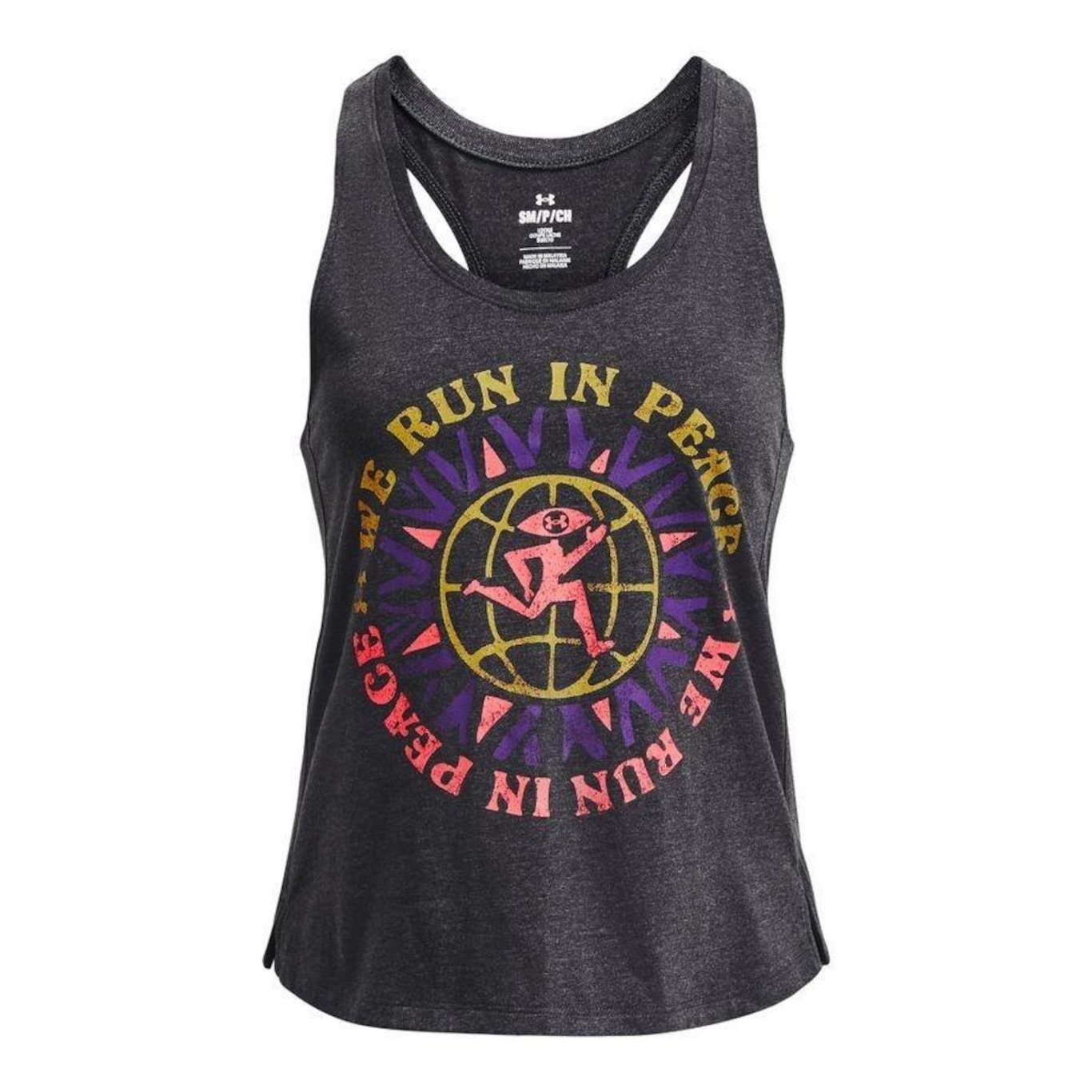 Camiseta Regata Under Armour Run In Peace Tank - Feminina - Foto 4