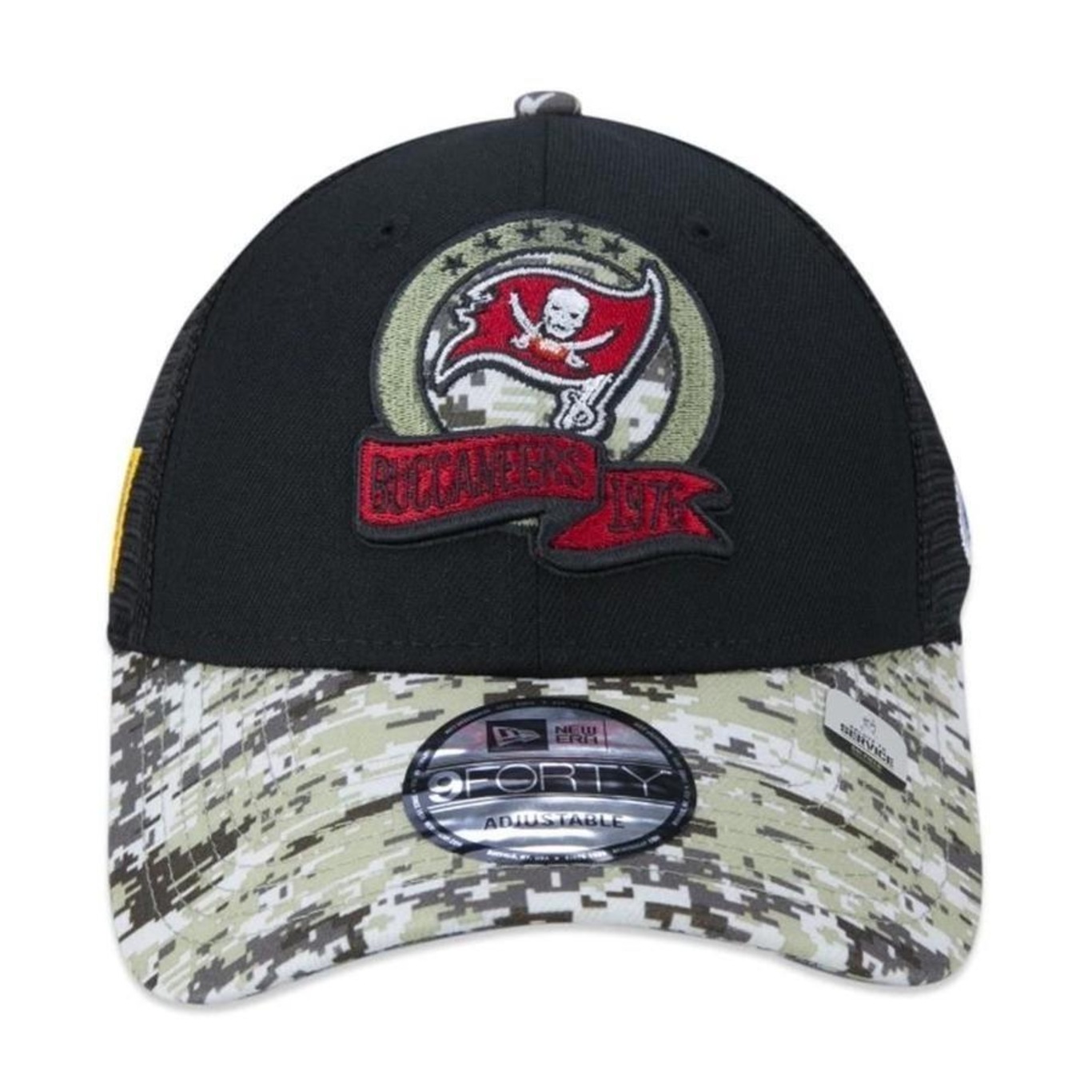 Boné New Era Tampa Bay Buccaneers 940 Salute To Service - Snapback - Adulto - Foto 5