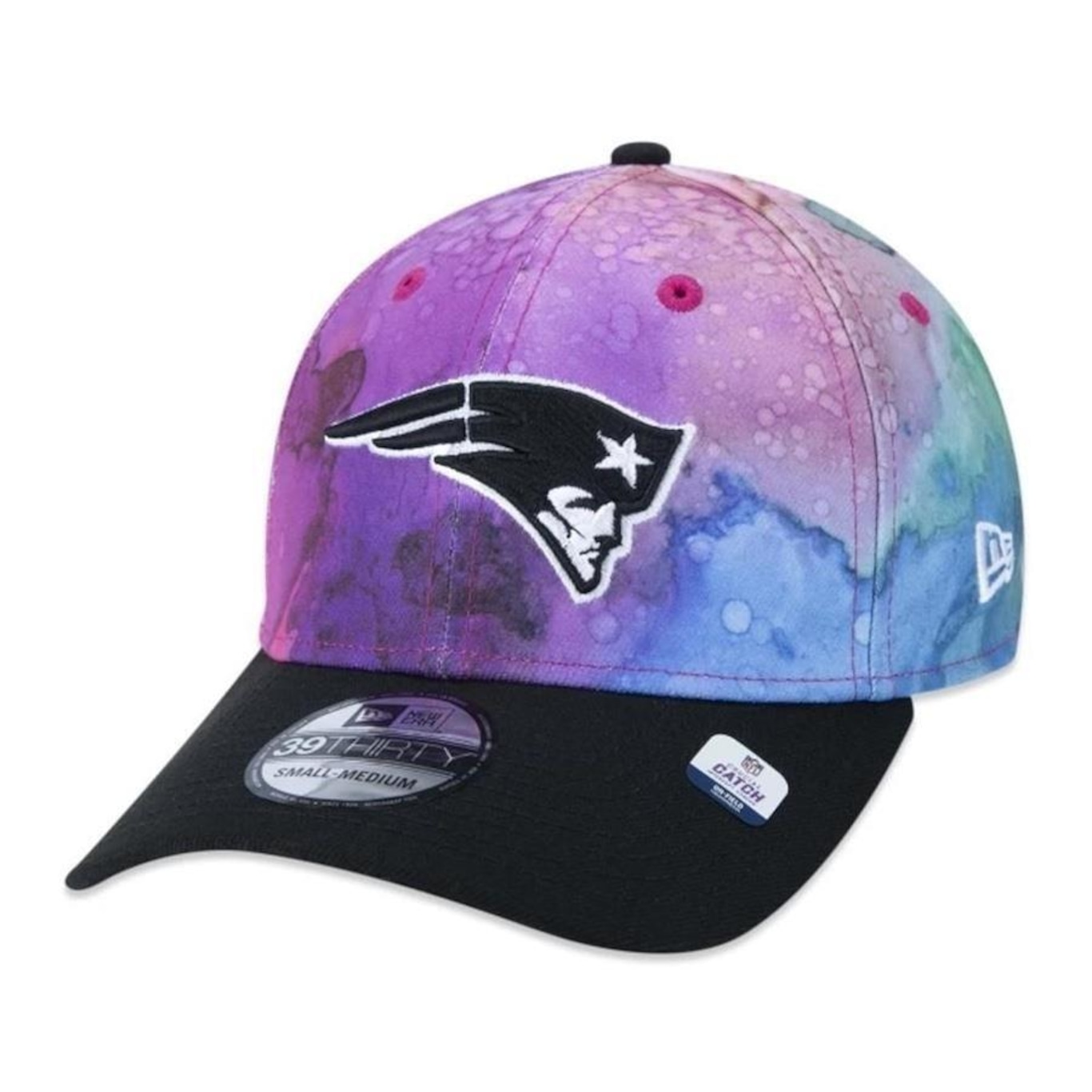 Boné New Era New England Patriots 3930 Crucial Catch 2022 - Fechado - Adulto - Foto 4