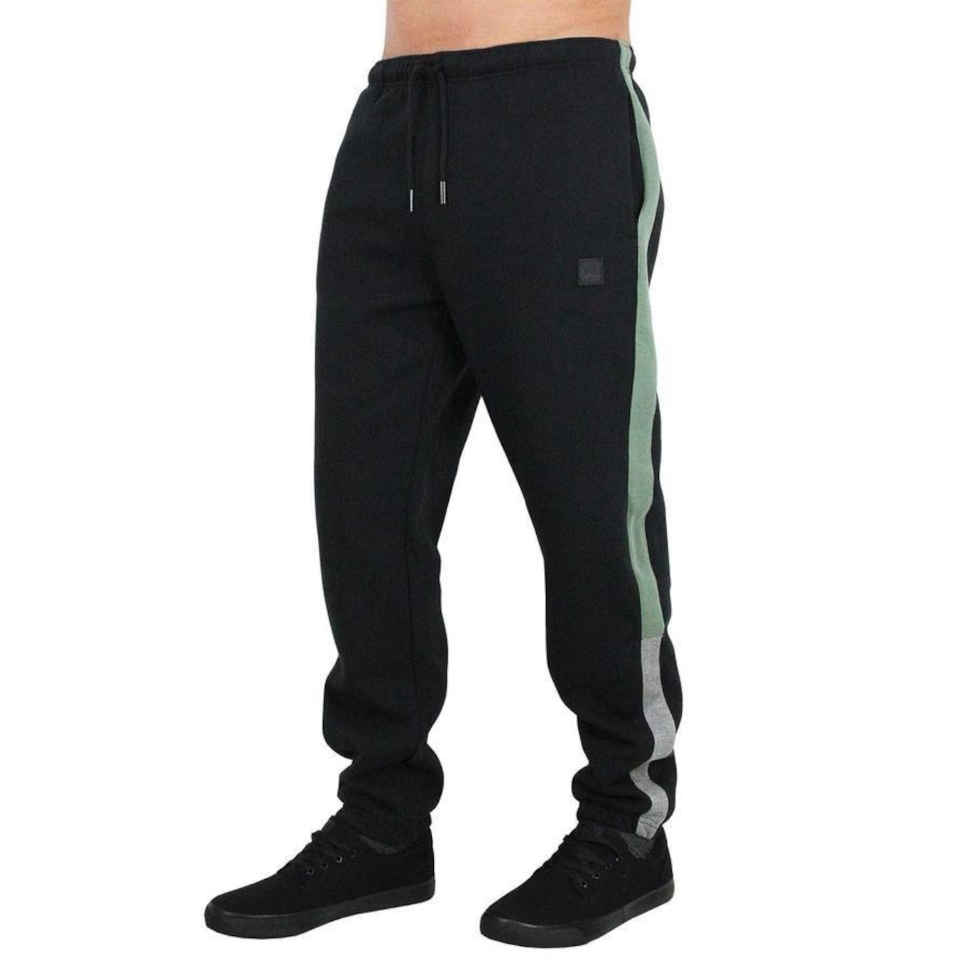 Calça De Moletom Rusty Endurance Black - Masculina - Foto 1