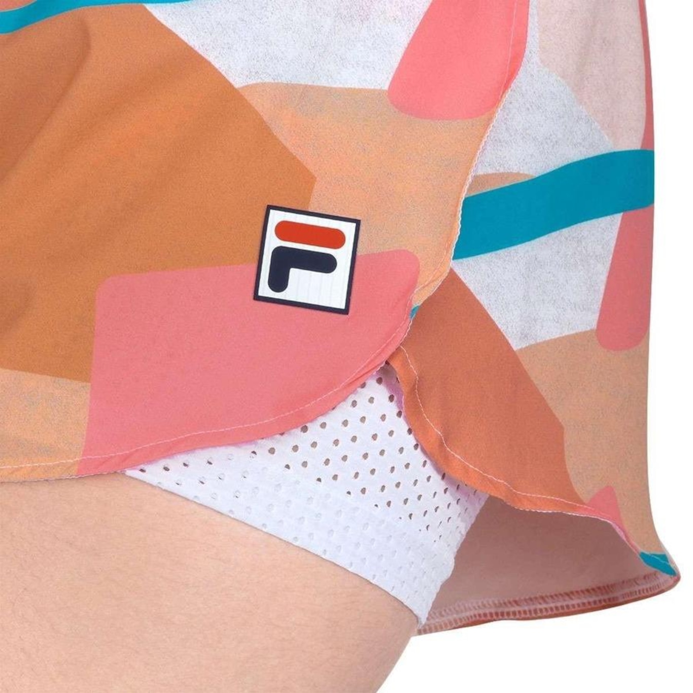 Shorts Fila Sand Duplo - Feminino - Foto 1