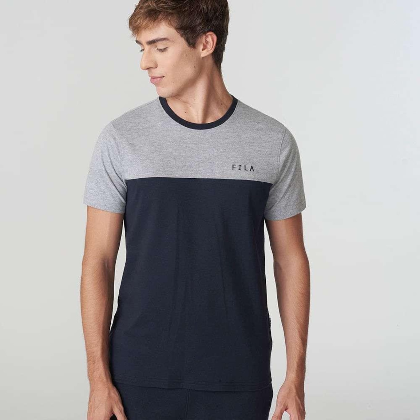 Camiseta Fila Block - Masculina - Foto 2