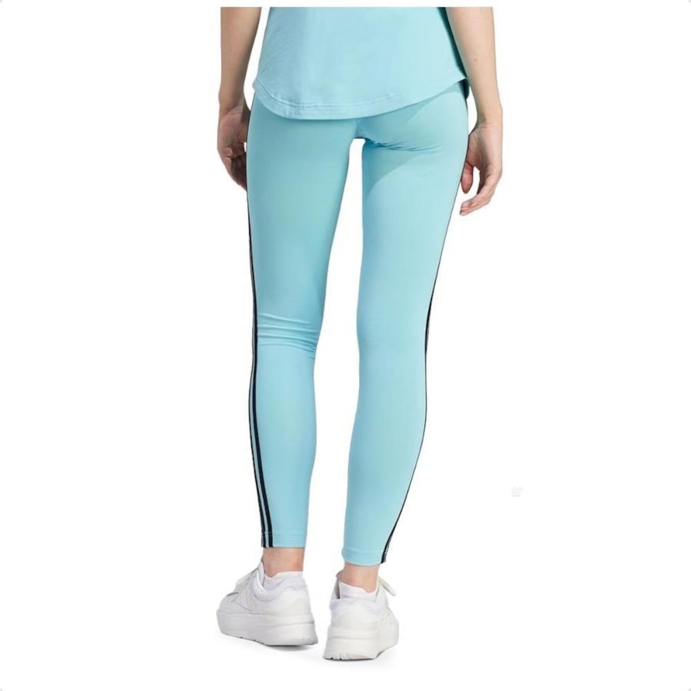 Calça Legging adidas Essentials 3-Stripes - Feminina - Foto 2