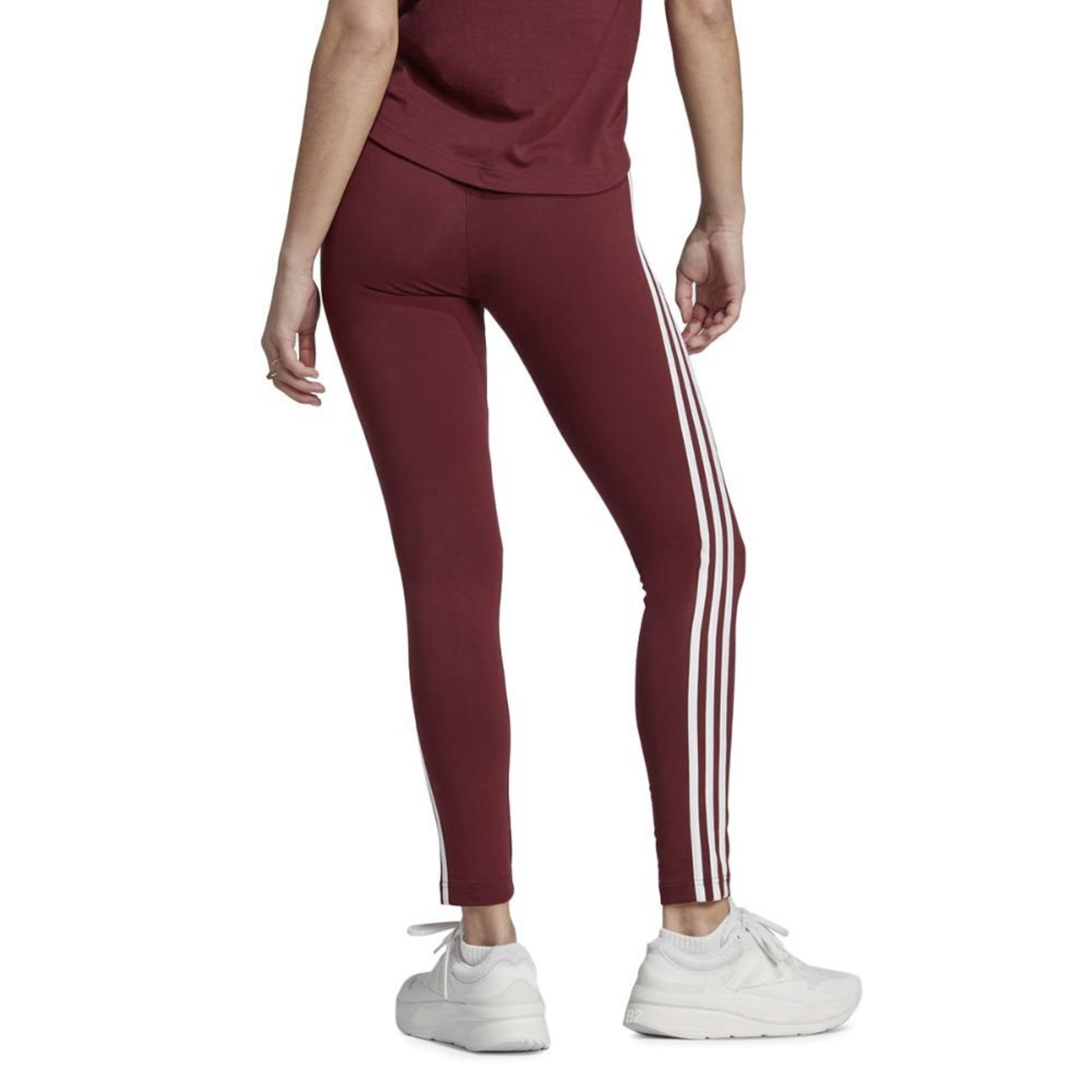 Calça Legging adidas Essentials 3-Stripes - Feminina - Foto 2