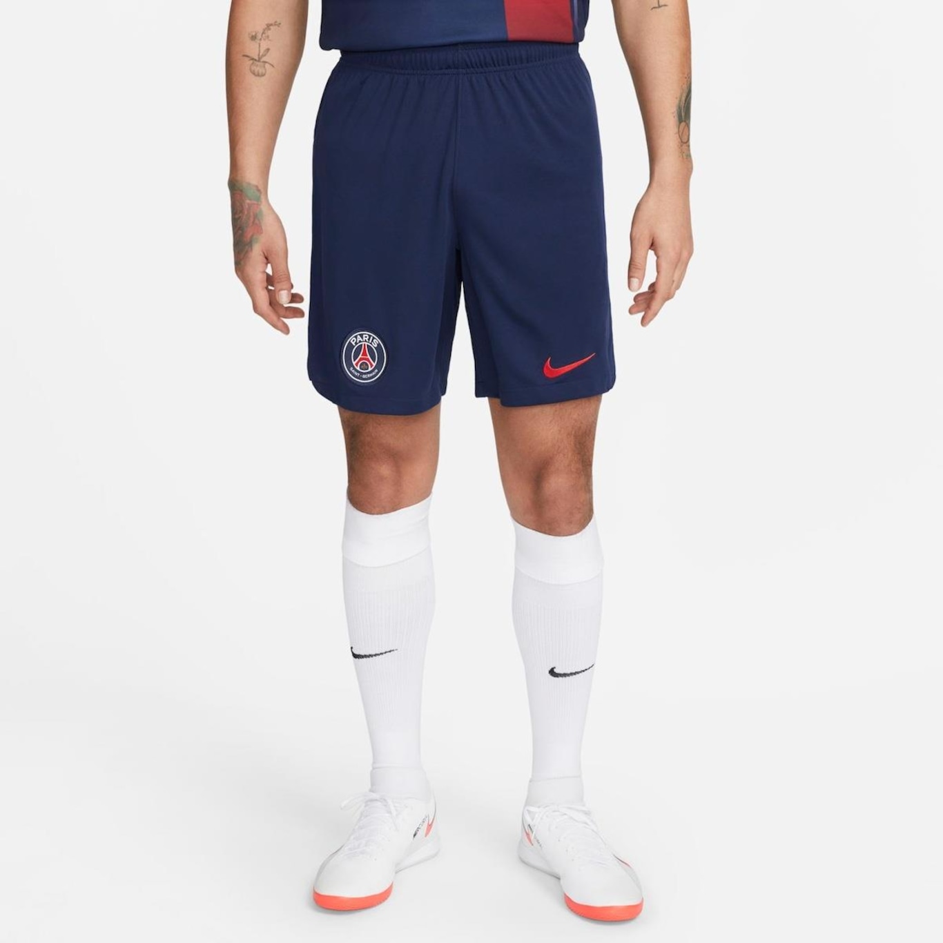 Shorts Psg 2023/24 Torcedor Pro Nike - Masculino - Foto 1