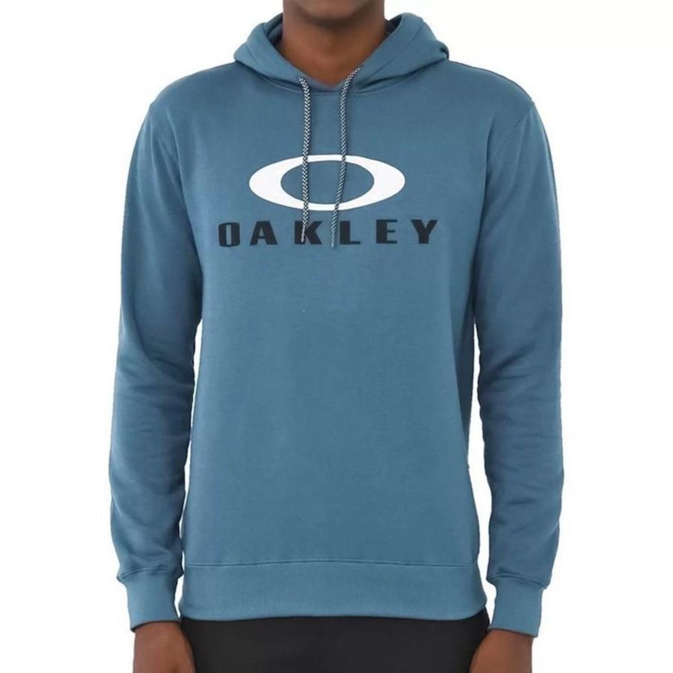 Blusão de Moletom com Capuz Oakley Dual Hoodie Solar - Masculino - Foto 1