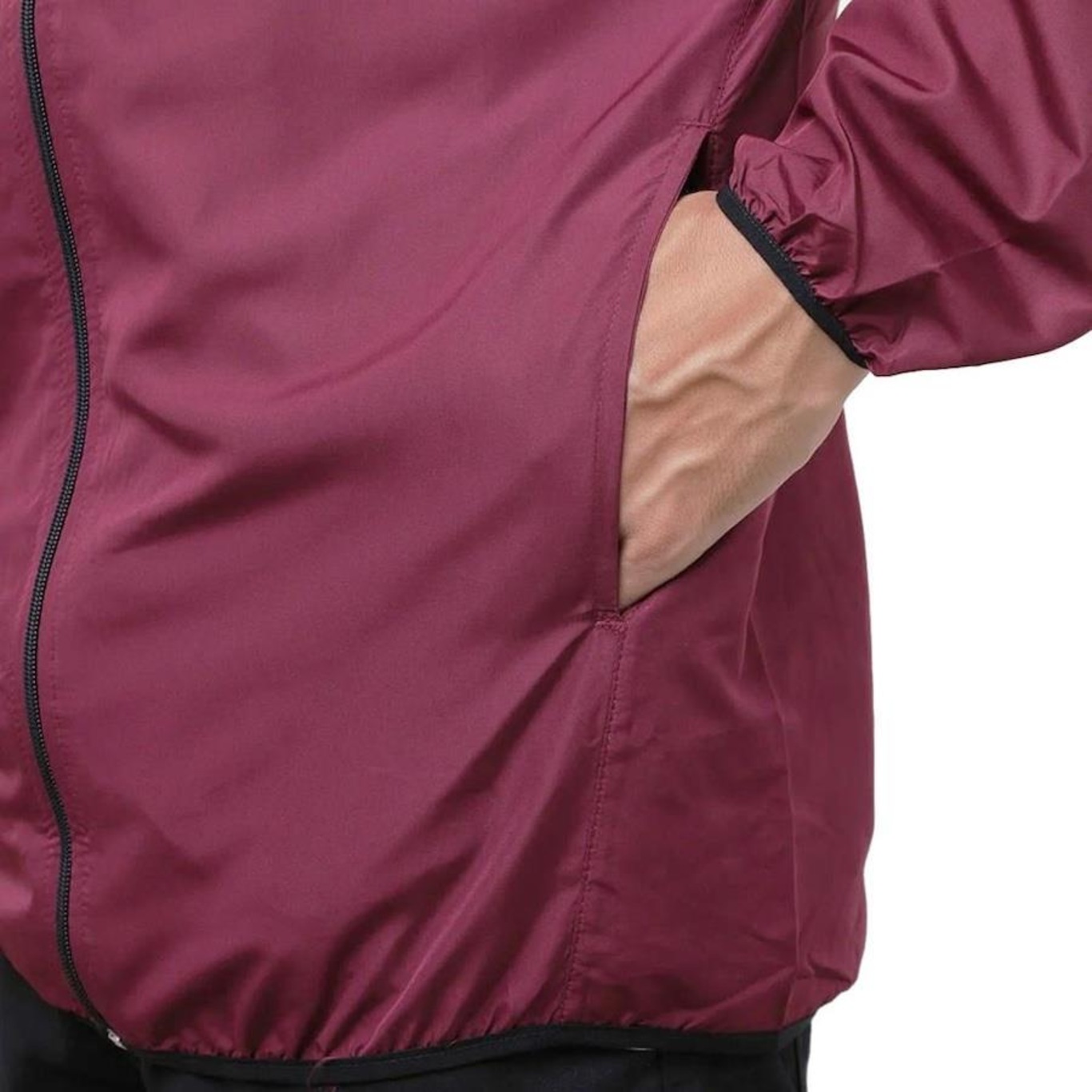 Jaqueta Corta Vento com Capuz Oakley Windbreaker Rhone - Masculina - Foto 3