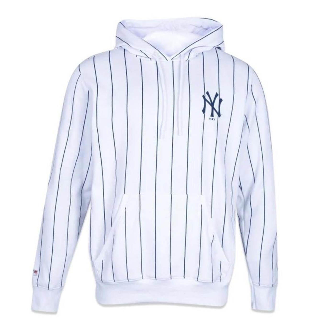 Blusão de Moletom com Capuz New Era Canguru New York Yankees Back To School - Masculino - Foto 1