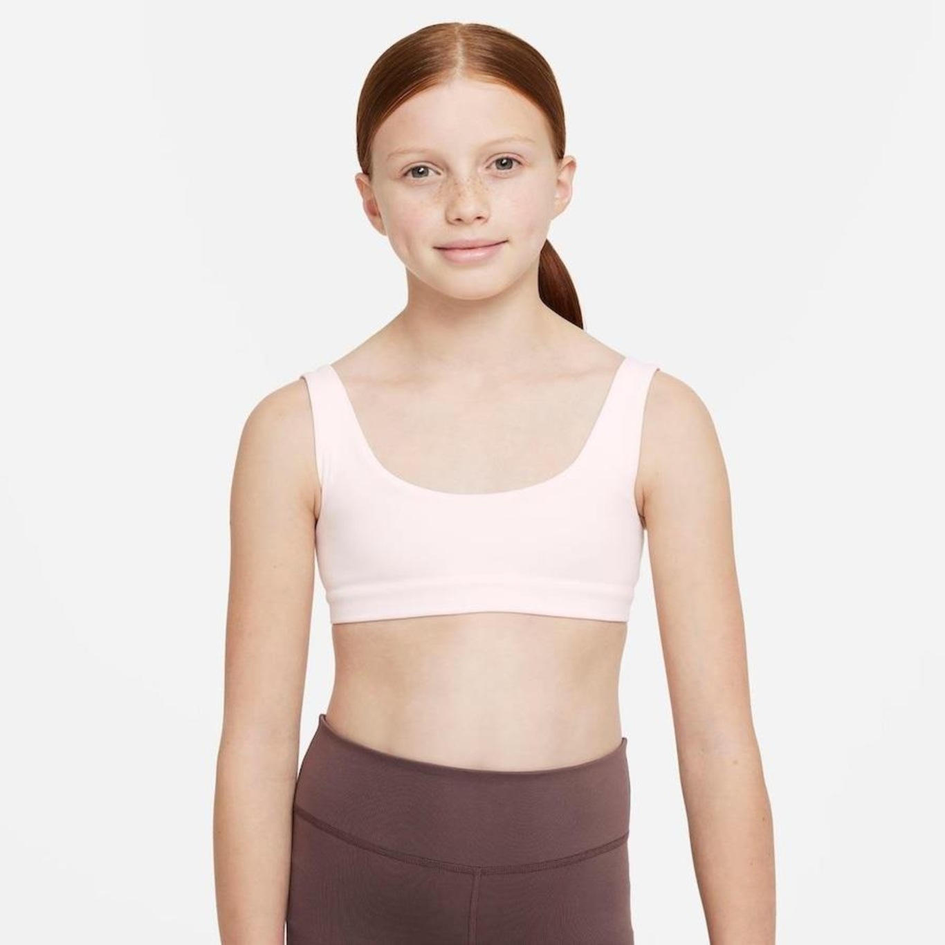 Top Fitness Nike Dri-Fit Alate All U - Infantil - Foto 1