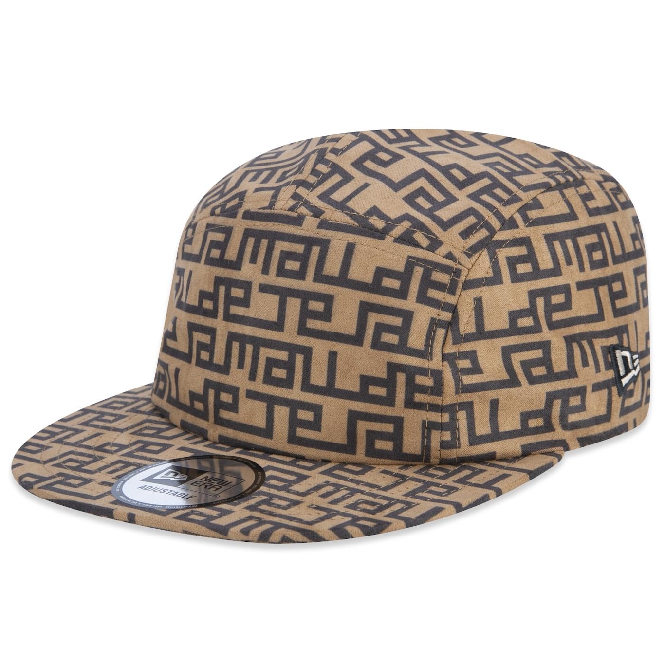 Boné Aba Reta New Era Camper Old Culture - Strapback - Masculino - Foto 1