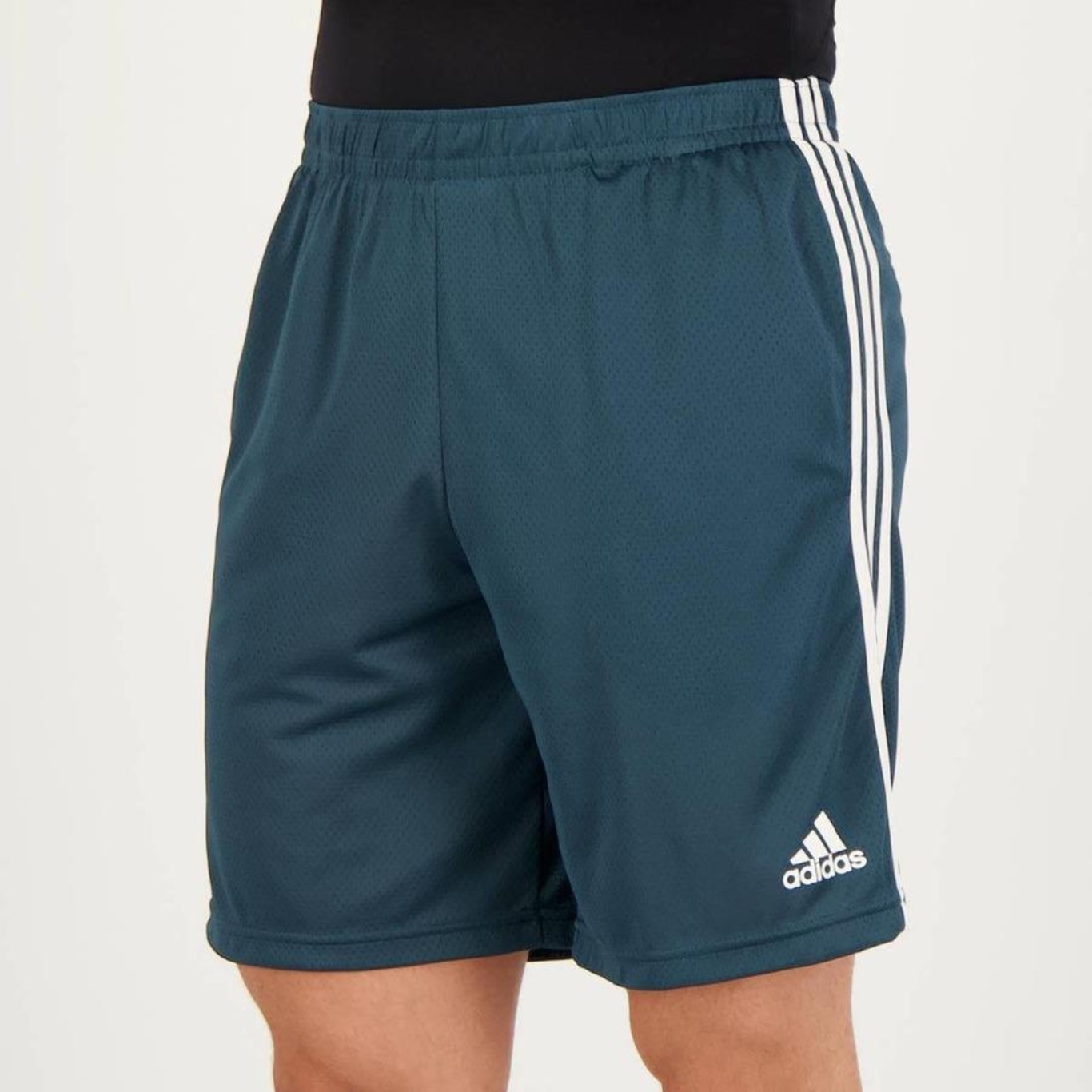 Bermuda adidas 3S - Masculina - Foto 4