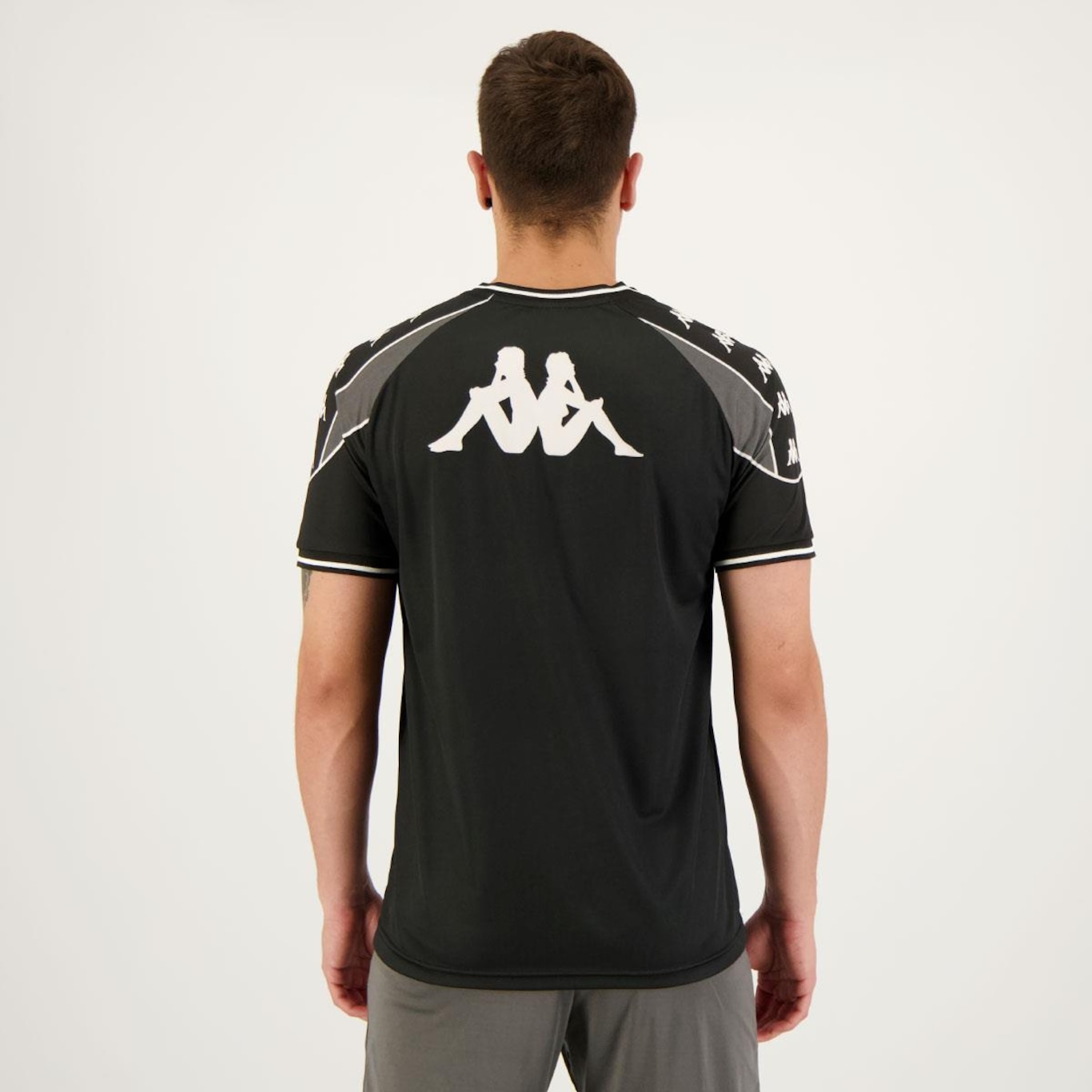 Camisa do Vasco Supporter 2023 Kappa - Masculina - Foto 3