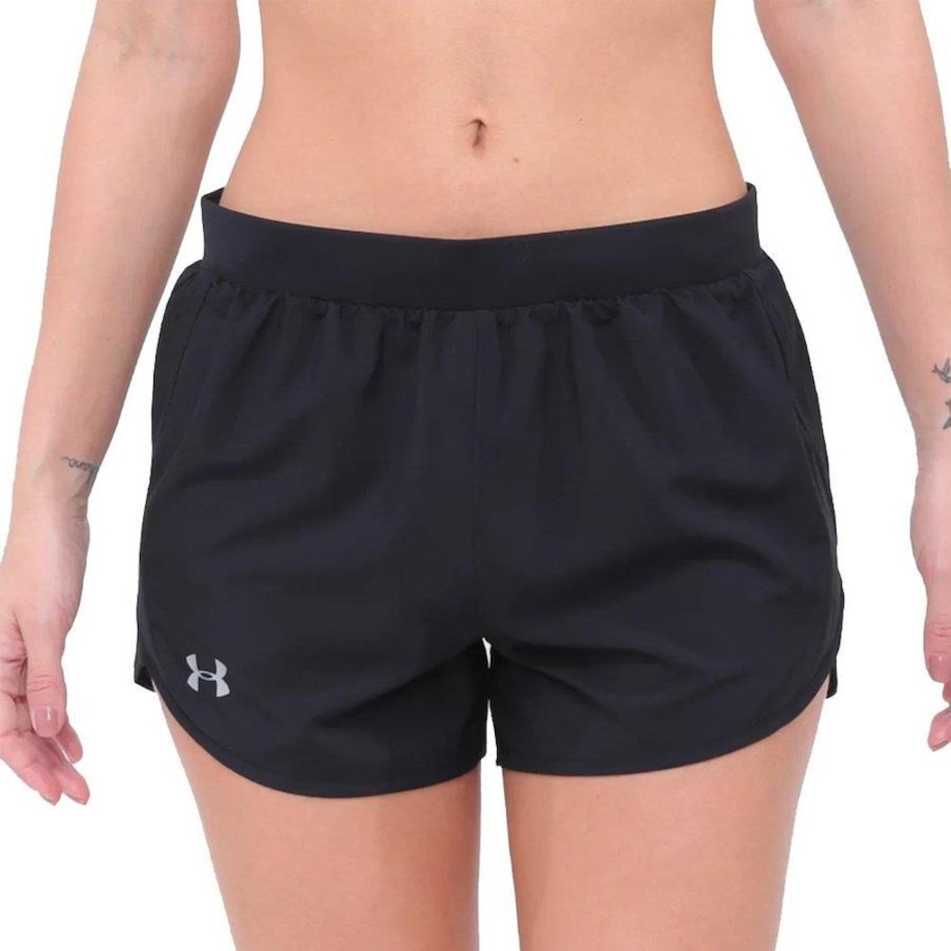 Shorts 2 em 1 Under Armour Fly By 2.0 - Feminino - Foto 1