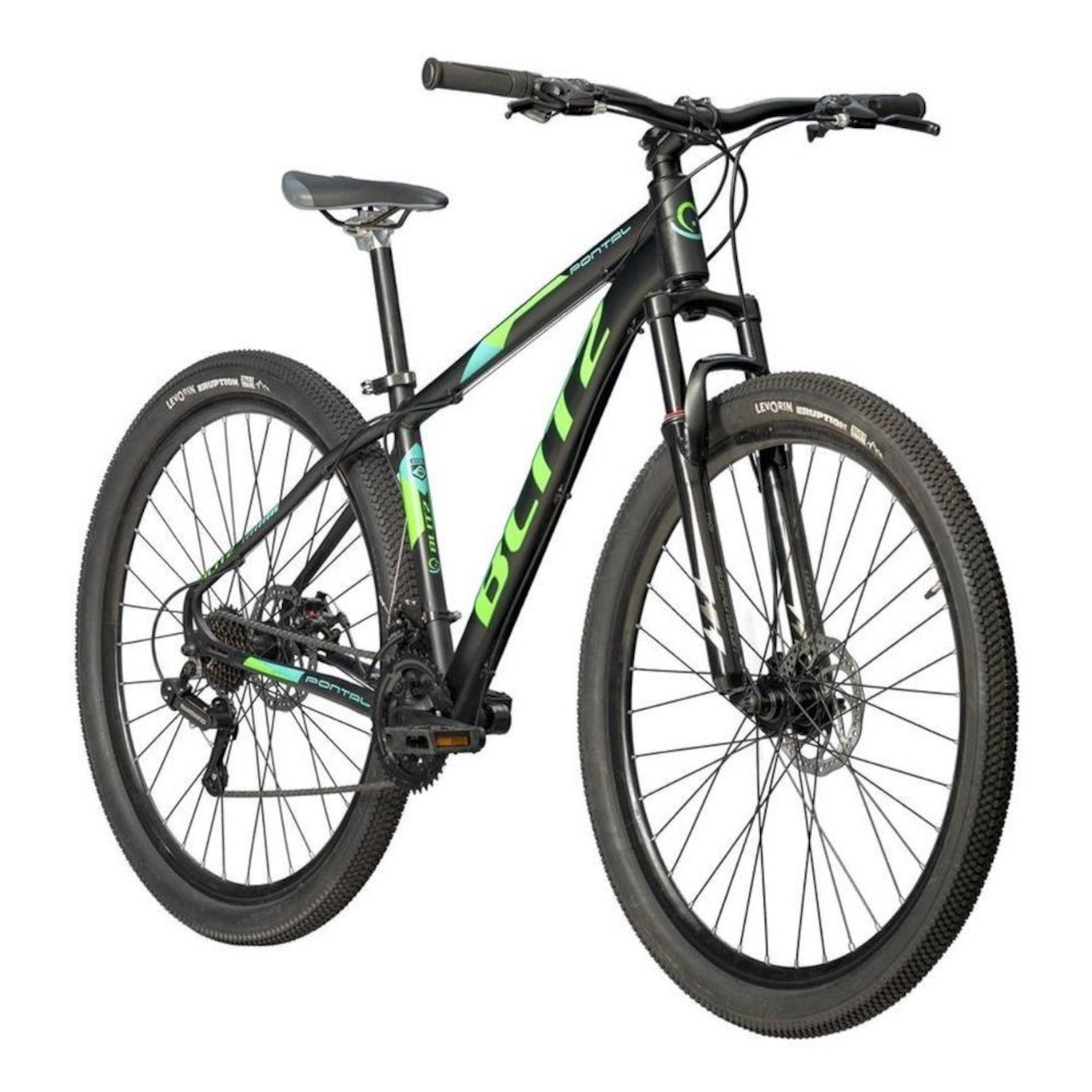 Bicicleta Aro 29 Blitz Pontal MTB Freio a Disco Câmbio Shimano 24V - Unissex - Foto 2