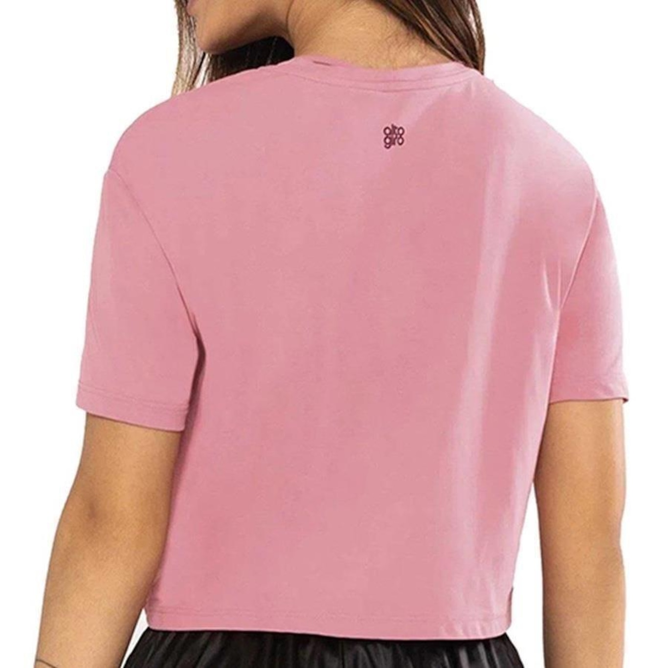 Blusa Cropped Alto Giro Skin Fit - Feminina - Foto 1