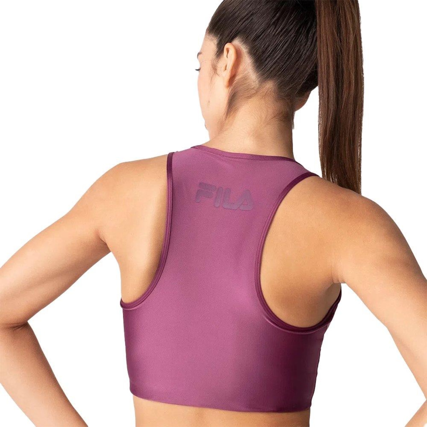 Top Fitness Fila Double Elastic - Feminino - Foto 2