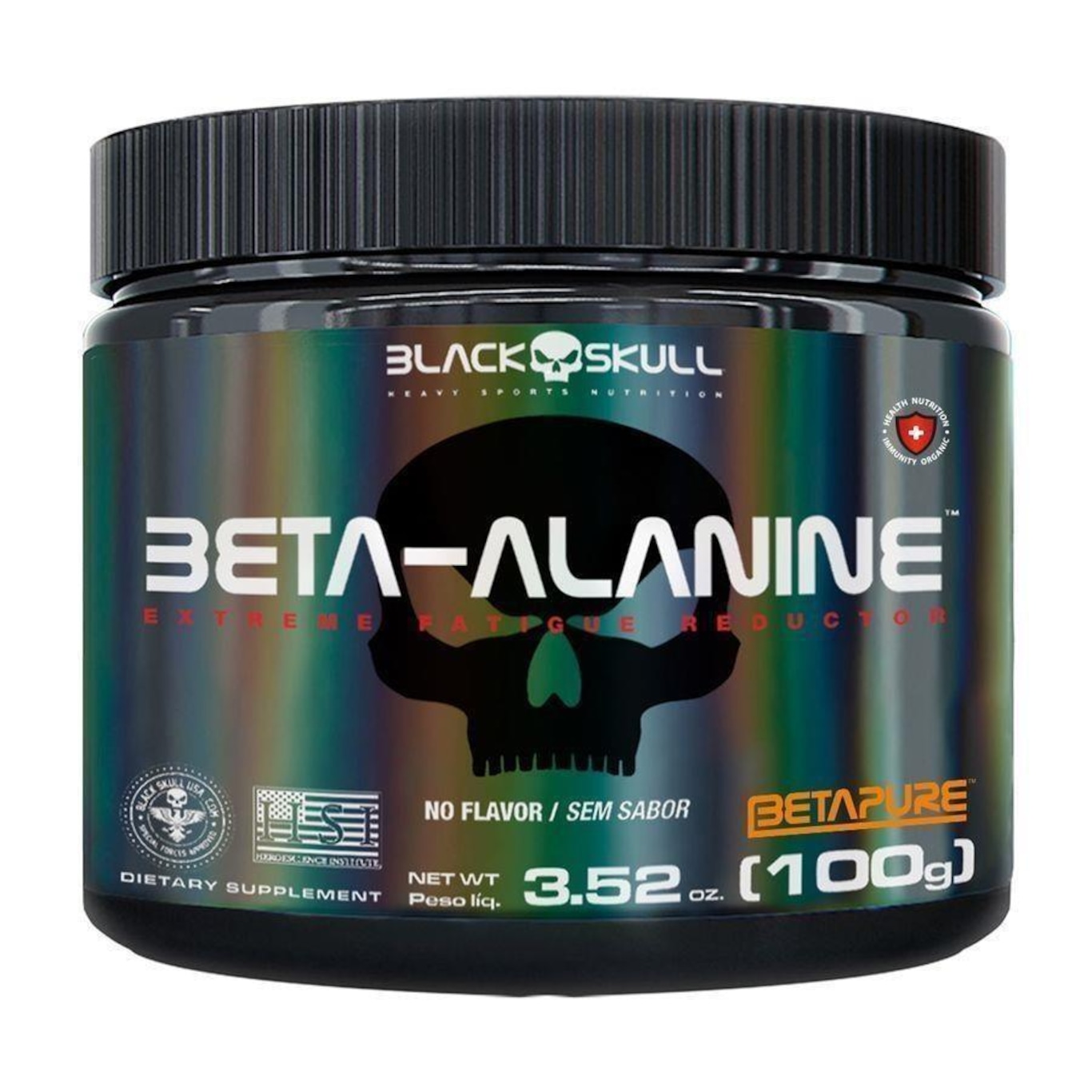 Beta Alanine Black Skull - 100G - Foto 1