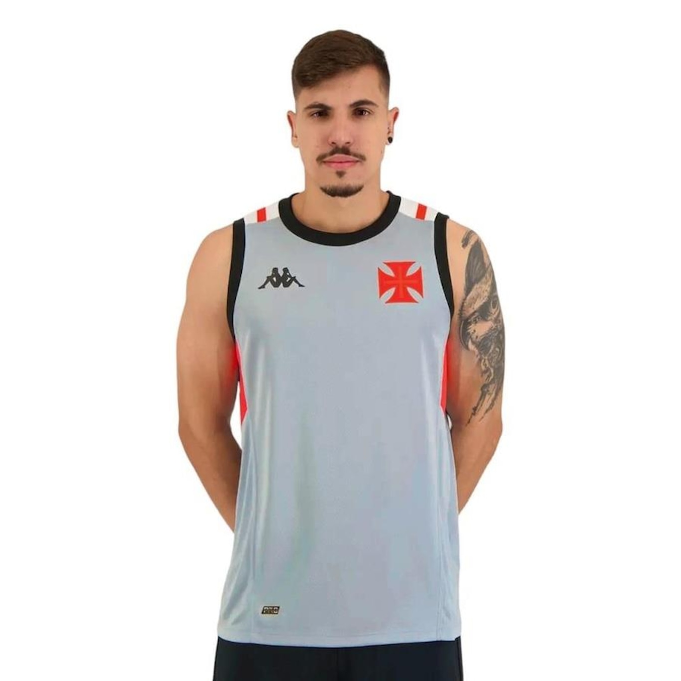 Camiseta Regata do Vasco da Gama Kappa Treino 2023 - Masculina | Centauro