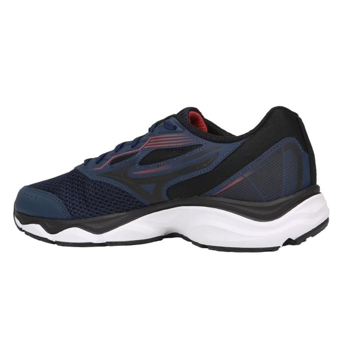 Kit Tênis Mizuno Wave Hawk 4 + Meia - Masculino - Foto 2