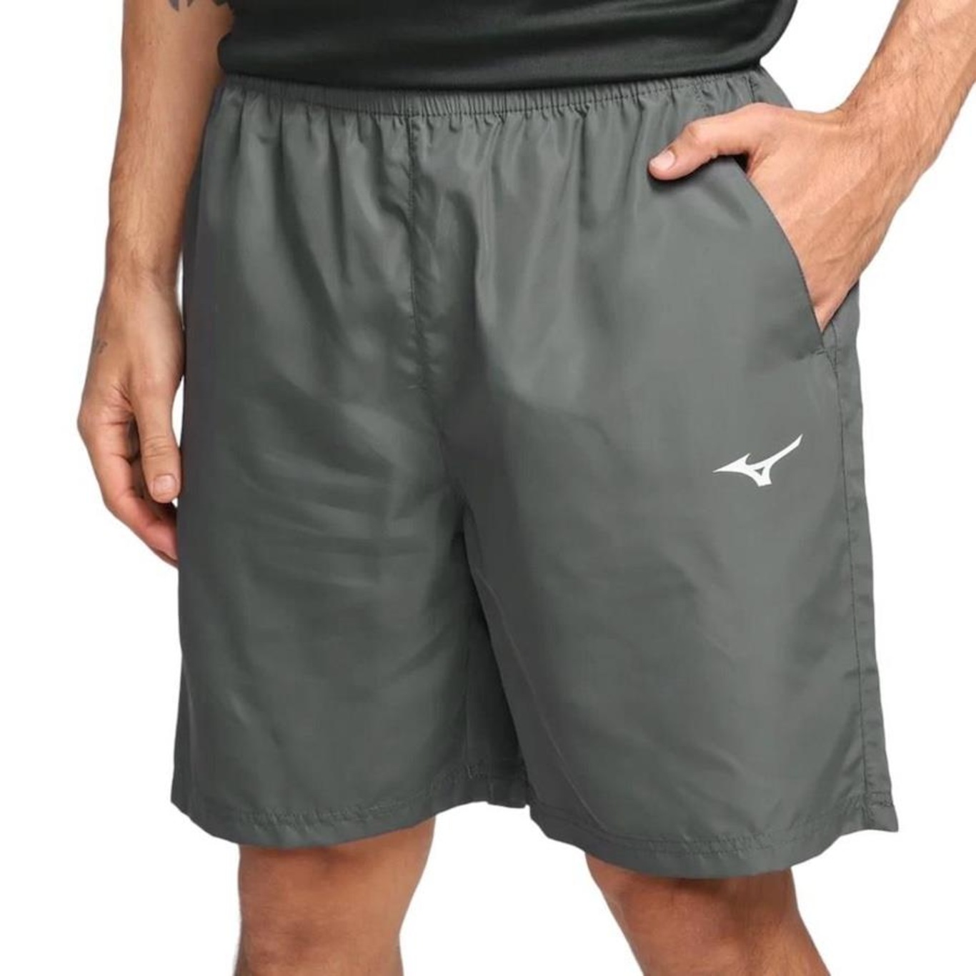 Bermuda Mizuno Big Logo - Masculina - Foto 1