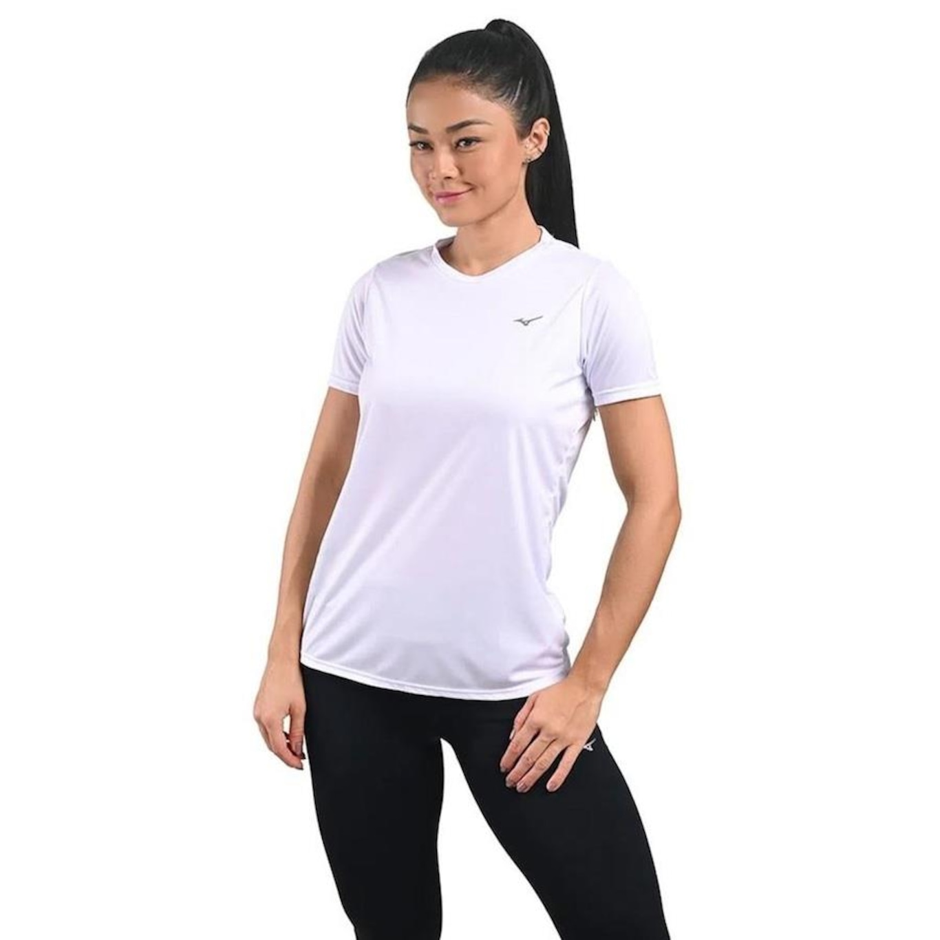 Camiseta Mizuno Energy Stamp - Feminina - Foto 1