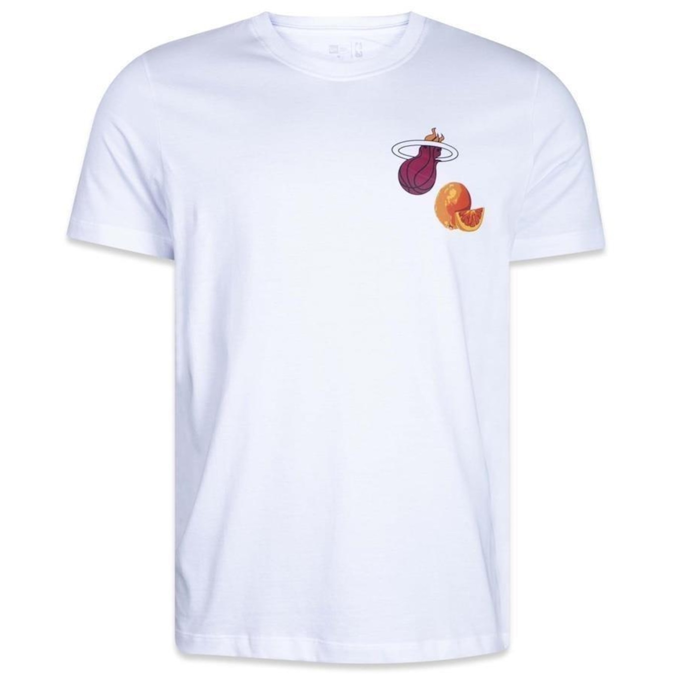 Camiseta New Era Core Nba Miami Heat - Masculino - Foto 1