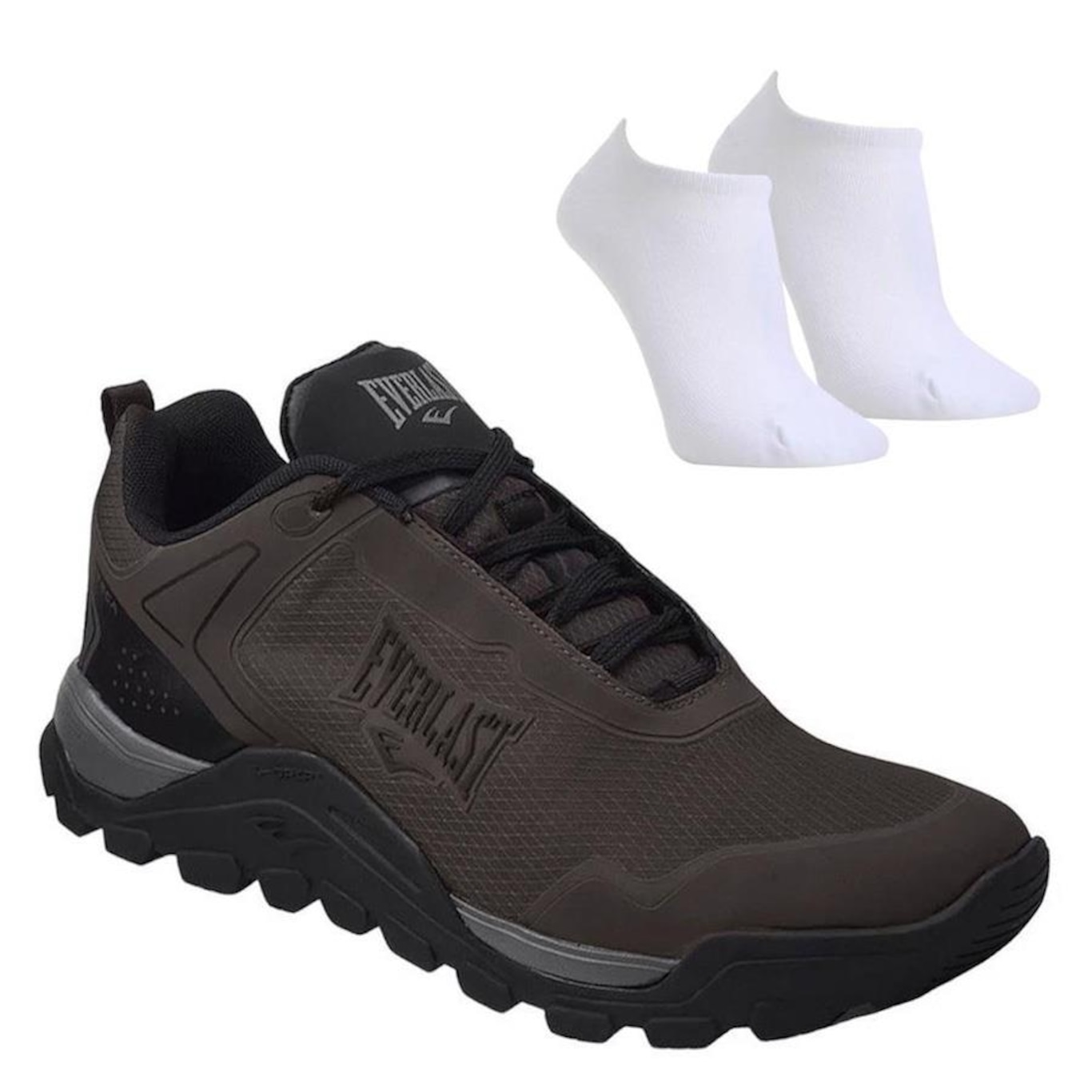 Kit Tênis Everlast Azteca + Par de Meia - Masculino - Foto 1