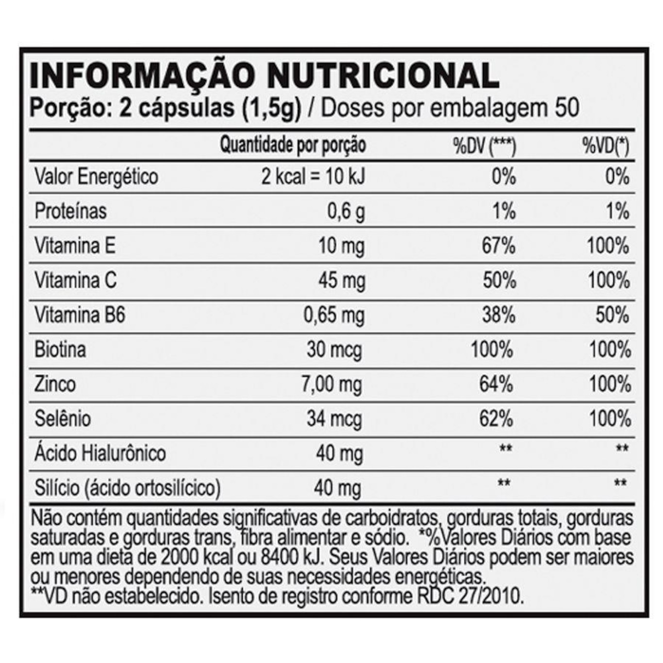 Collagen Plus Belíssima - 100 Capsulas - Foto 2