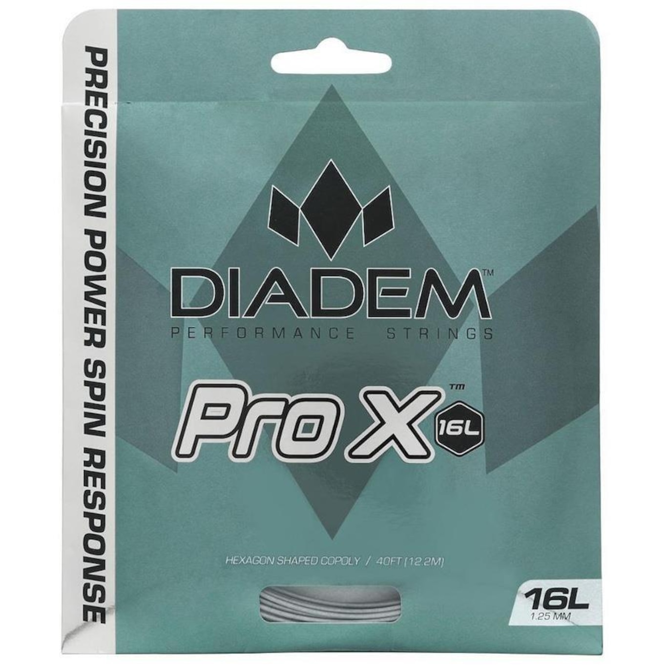 Corda para Raquete de Tênis Diadem Pro X 16L 1.25Mm - Set Individual - Foto 2