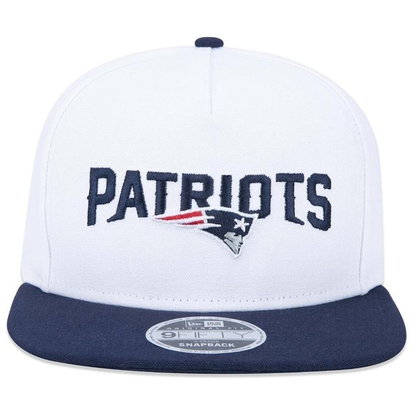 Boné Aba Reta New Era 9Fifty A-Frame New England Patriots NFL World - Snapback - Adulto - Foto 2