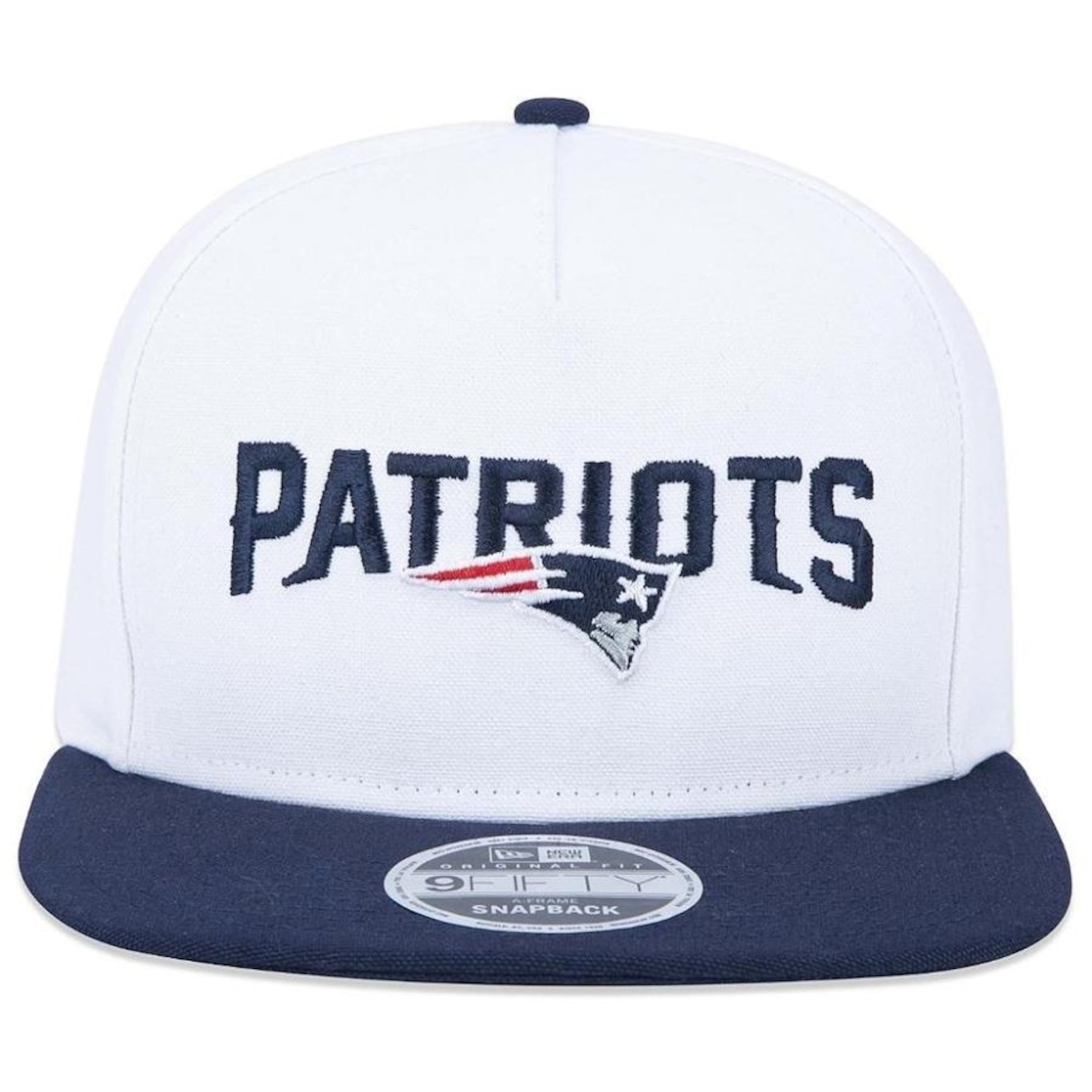 Boné Aba Reta New Era 9Fifty A-Frame New England Patriots NFL World - Snapback - Adulto - Foto 3