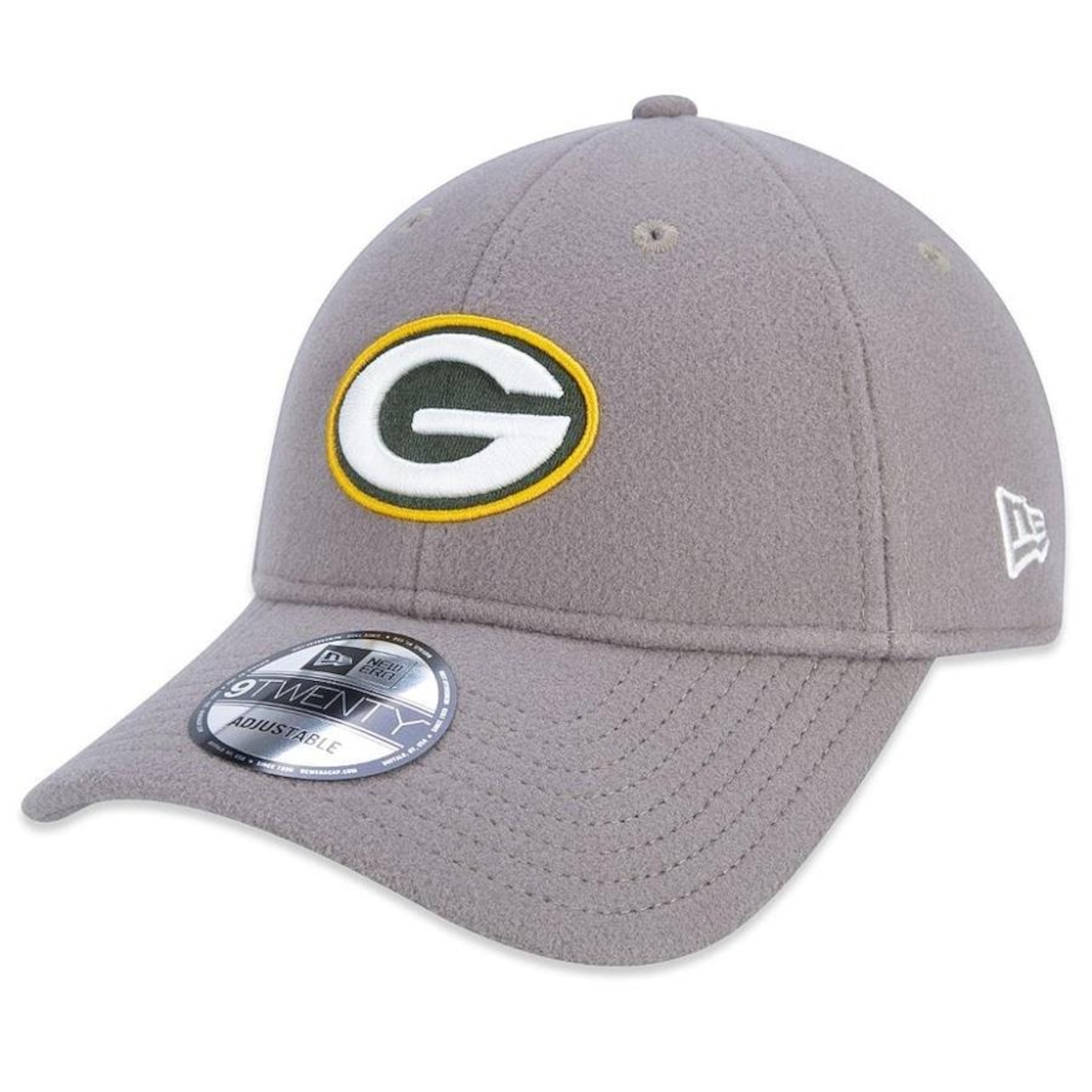 Boné Aba Curva New Era 9Twenty Green Bay Packers All Modern Classic - Fechado - Adulto - Foto 5