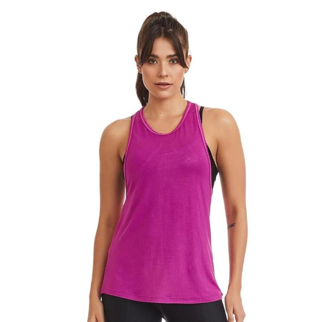 Camiseta Regata Cajubrasil Viscose Classic - Feminina - Foto 1