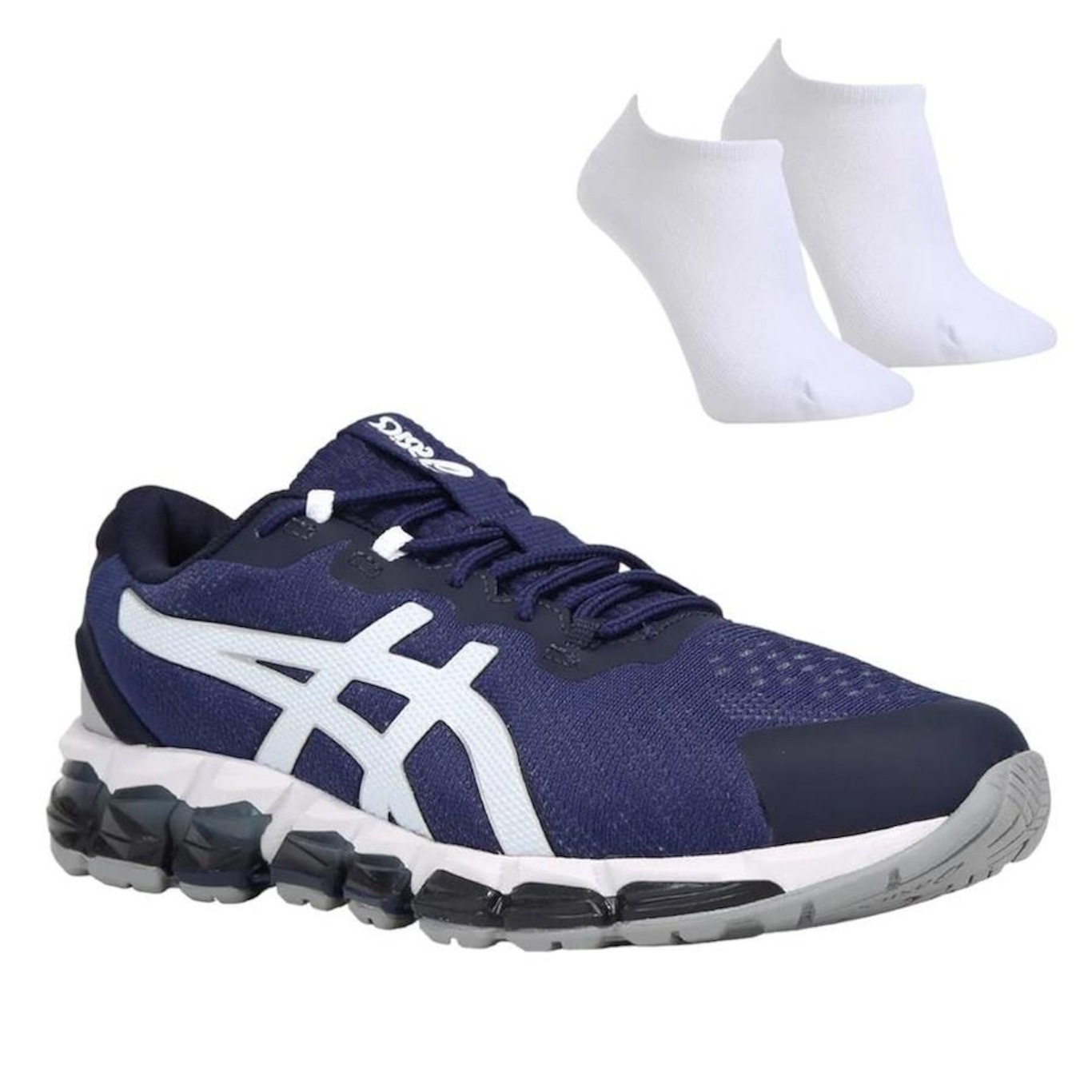 Kit Tênis Asics Gel-Quantum 360 + Meia - Masculino - Foto 1