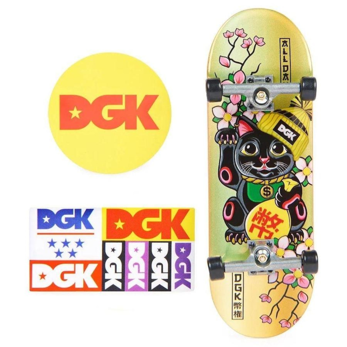 Skate De Dedo Profissional Tech Deck + Adesivos