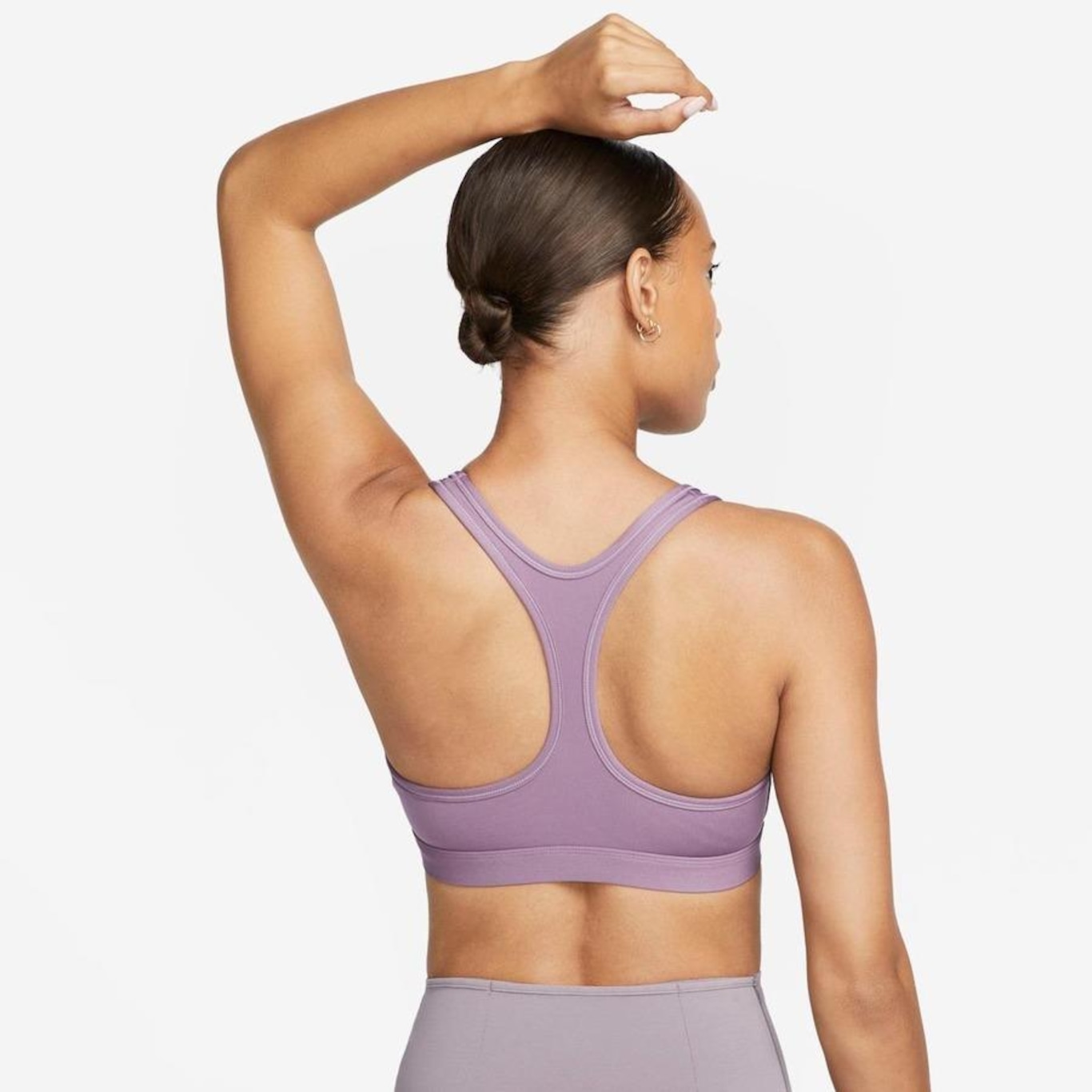 Top Yoga Nike - Roxo - Top Mulher