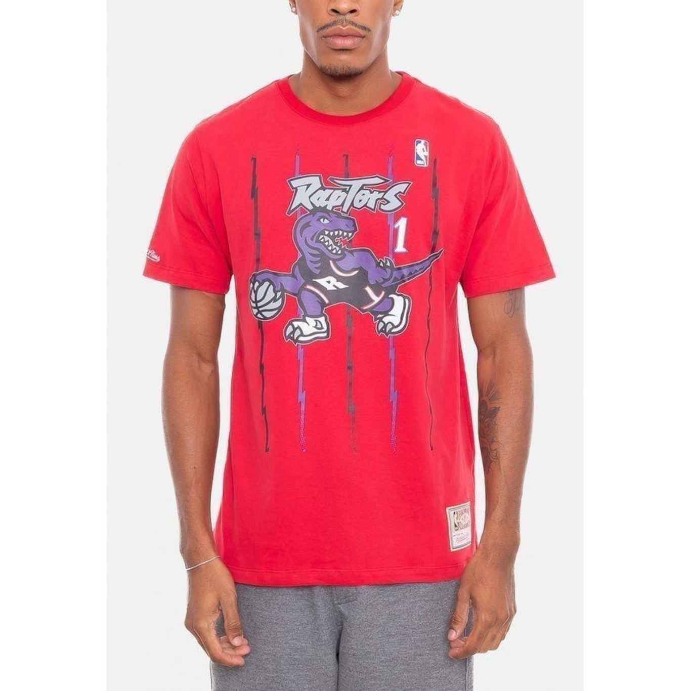 Camiseta Mitchell & Ness Name And Number Tracy Mcgrady - Masculina - Foto 5