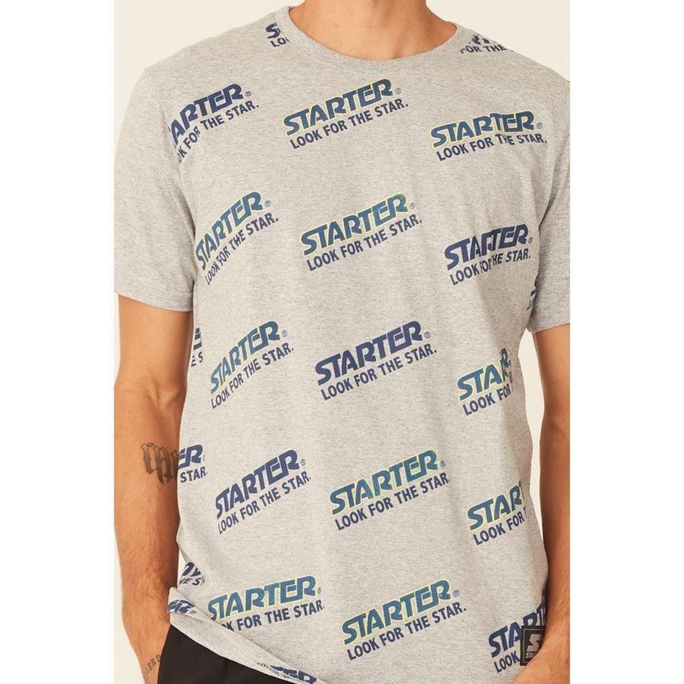 Camiseta Starter Básica Estampada - Masculina - Foto 2