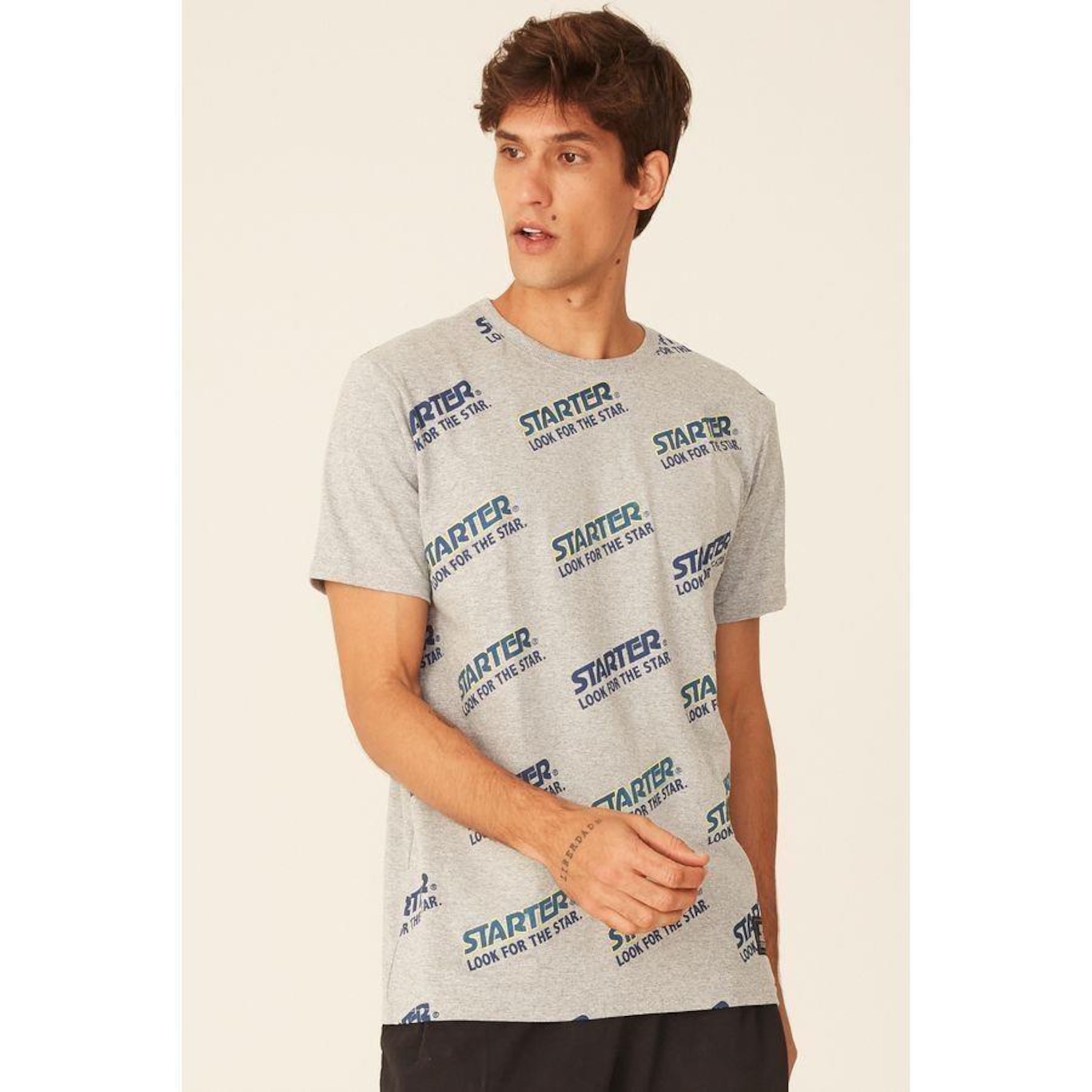 Camiseta Starter Básica Estampada - Masculina - Foto 3