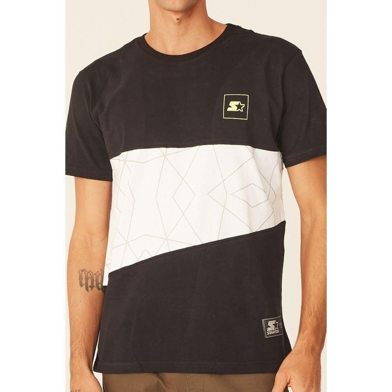 Camiseta Starter Especial Black Label Preta - Masculino - Foto 2