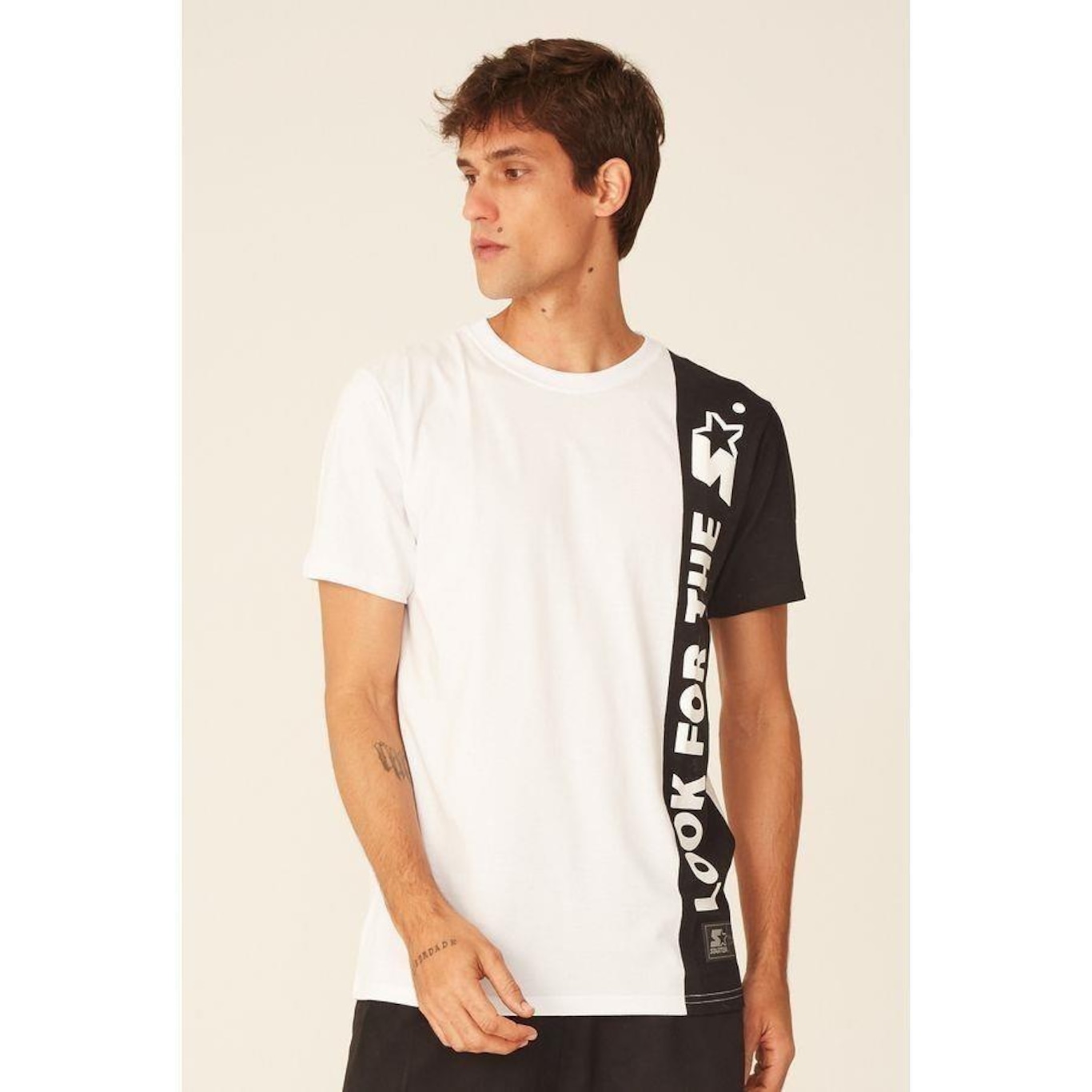 Camiseta Starter Especial Look For The Star - Masculina - Foto 4