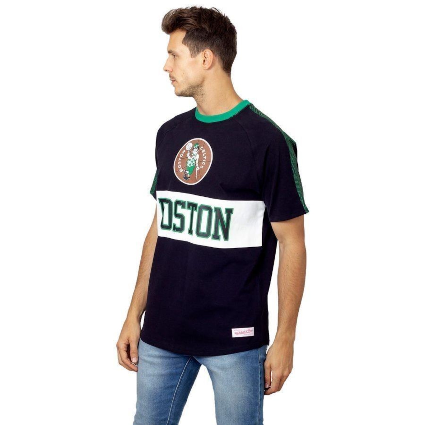 Camiseta Mitchell & Ness Especial Estampada Boston Celtics - Masculina - Foto 2