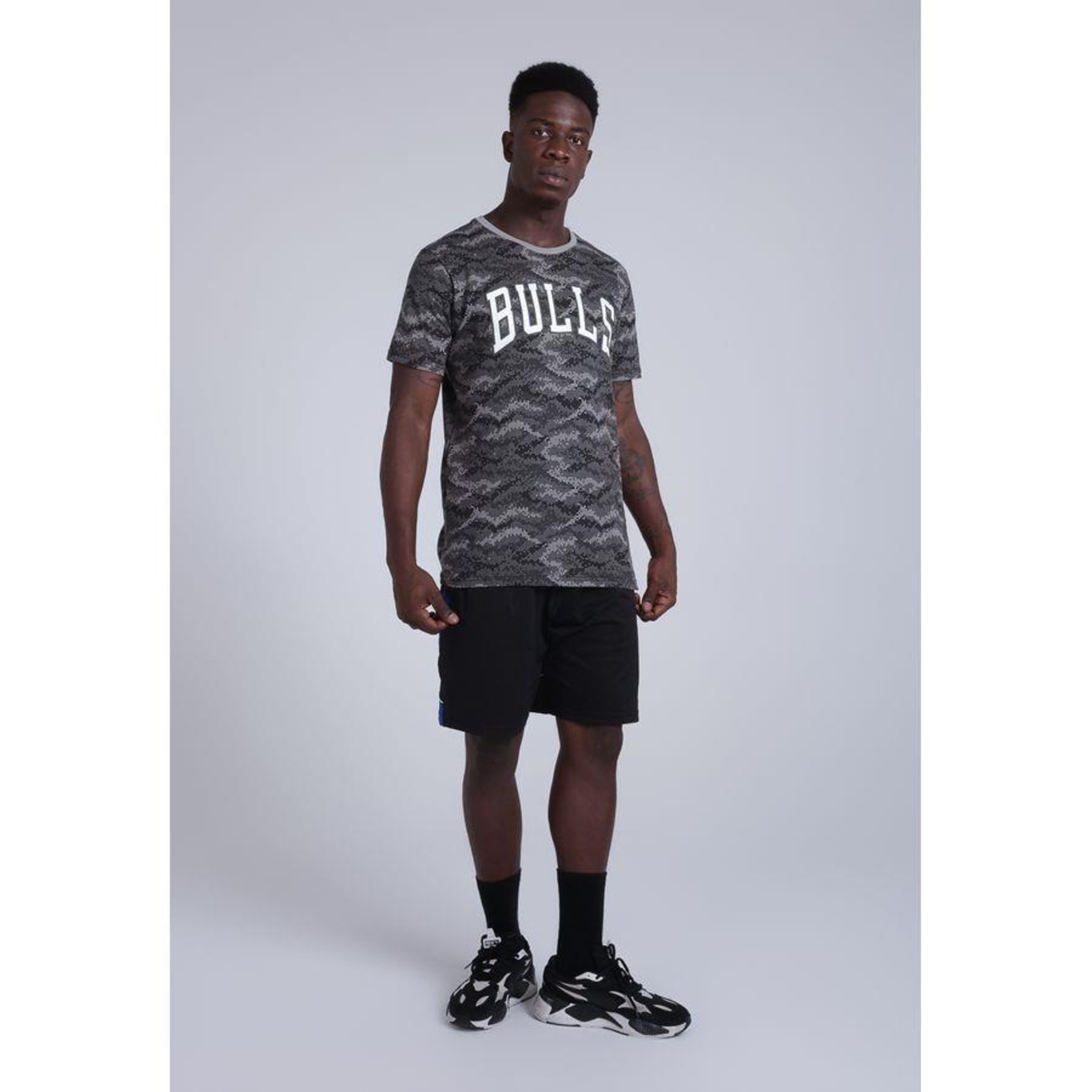 Camiseta NBA Estampada Chicago Bulls Casual - Masculina - Foto 2