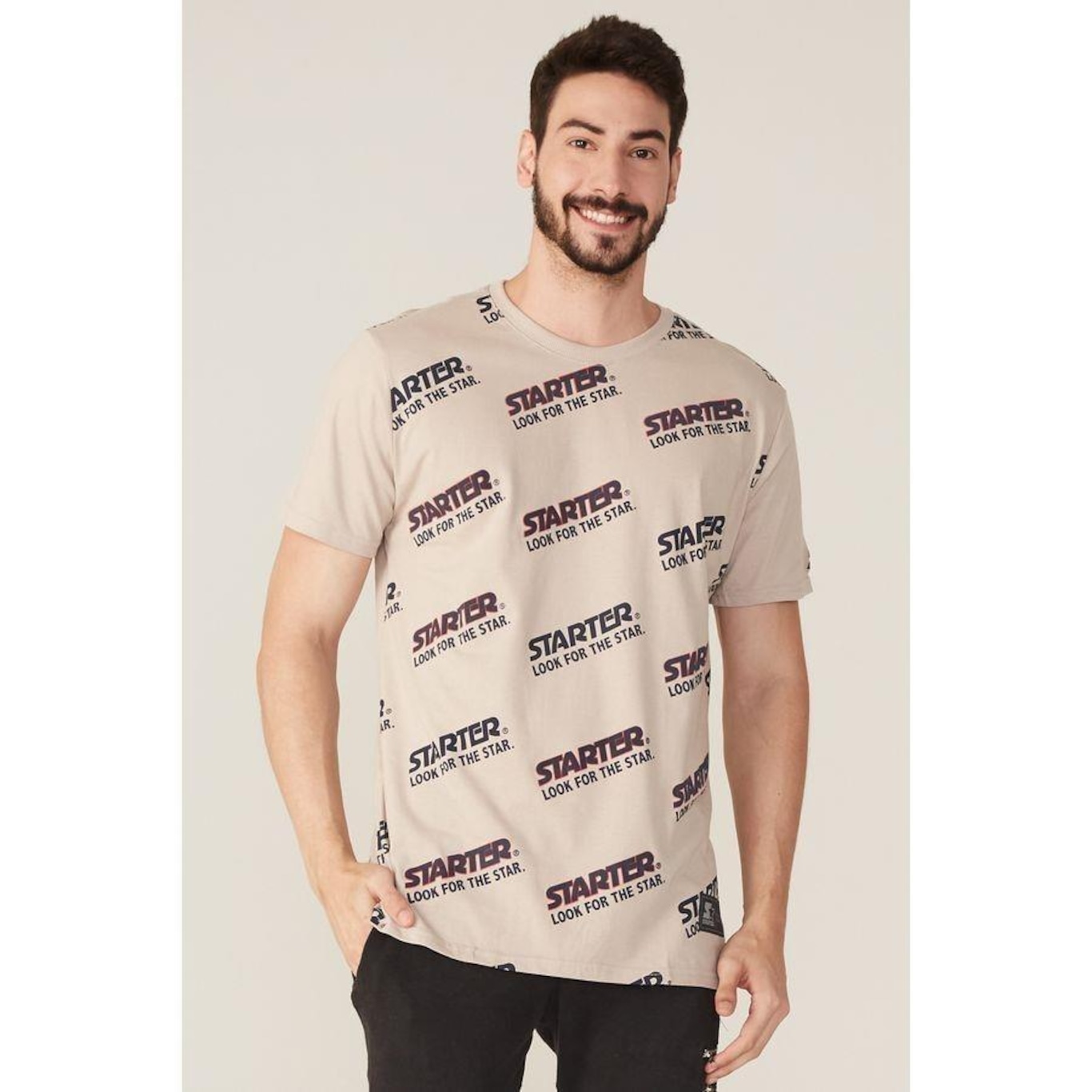 Camiseta John John Label Branca - Compre Agora