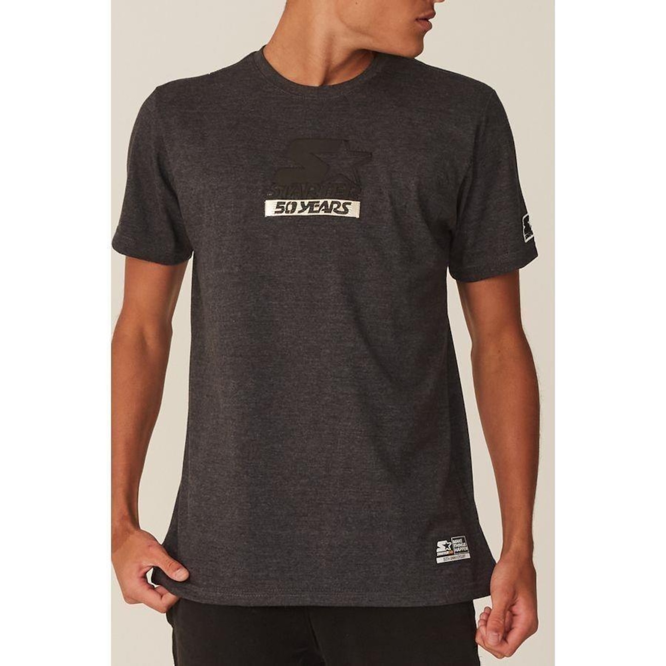 Camiseta Starter Edição Especial 50 Years Preta - Masculino - Foto 4