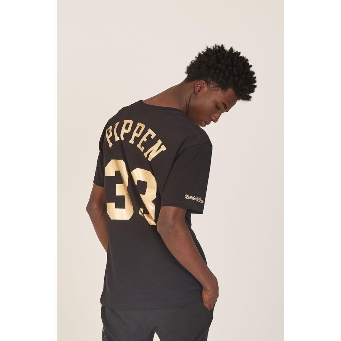 Camiseta Mitchell & Ness Estampada Chicago Bulls Scottie Pippen - Masculina - Foto 3