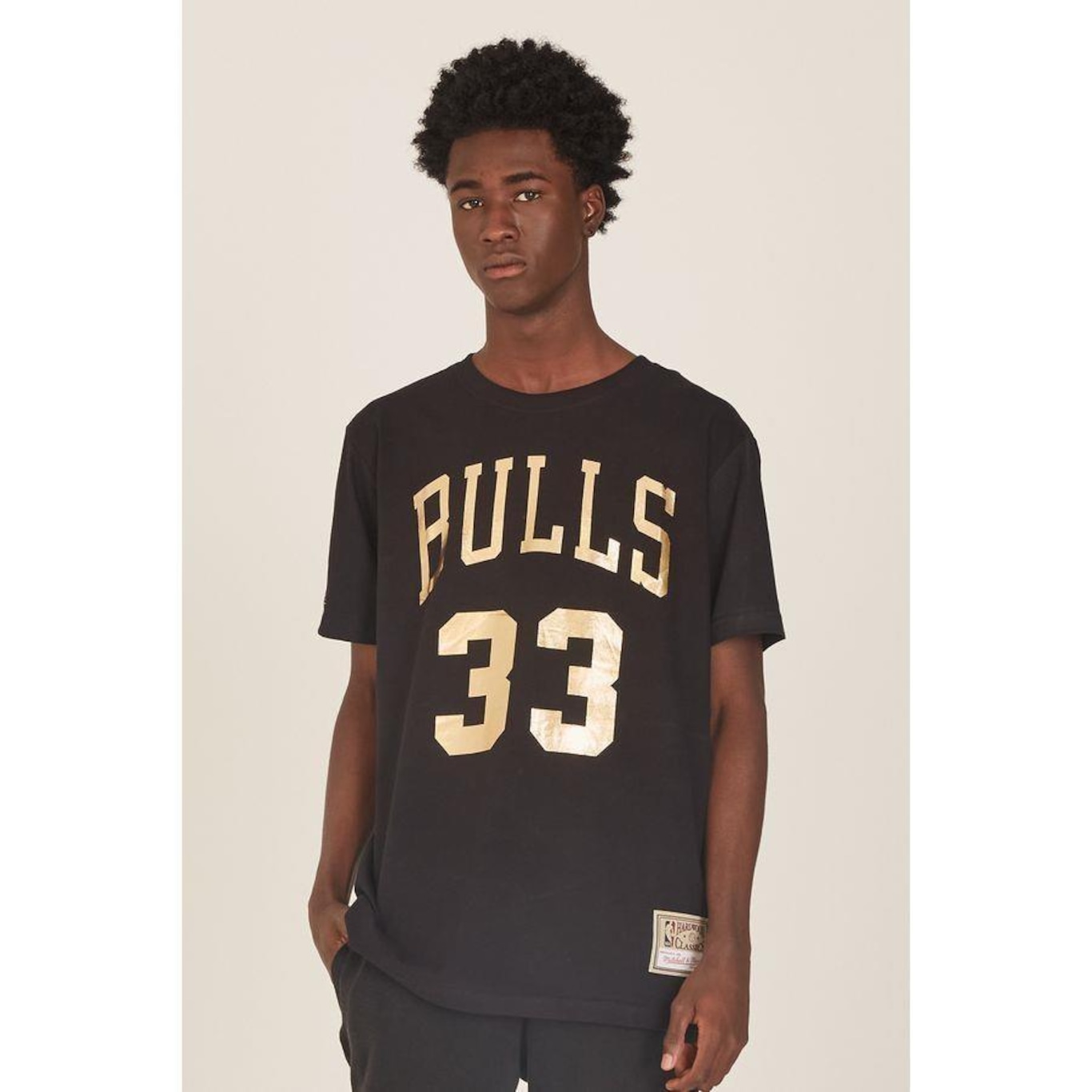 Camiseta Mitchell & Ness Estampada Chicago Bulls Scottie Pippen - Masculina - Foto 4