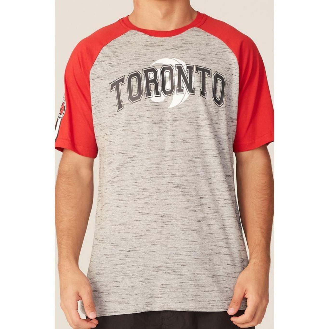 Camiseta NBA Especial Toronto Raptors Casual - Masculina - Foto 1