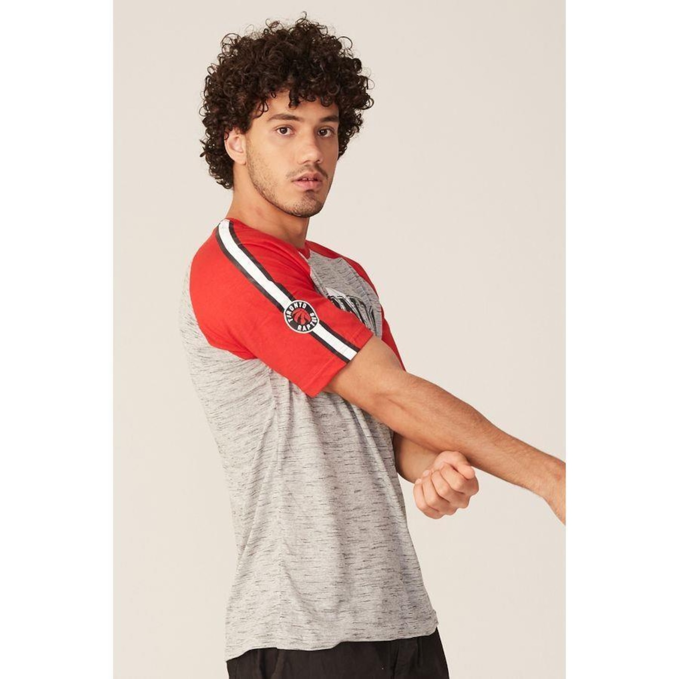 Camiseta NBA Especial Toronto Raptors Casual - Masculina - Foto 3